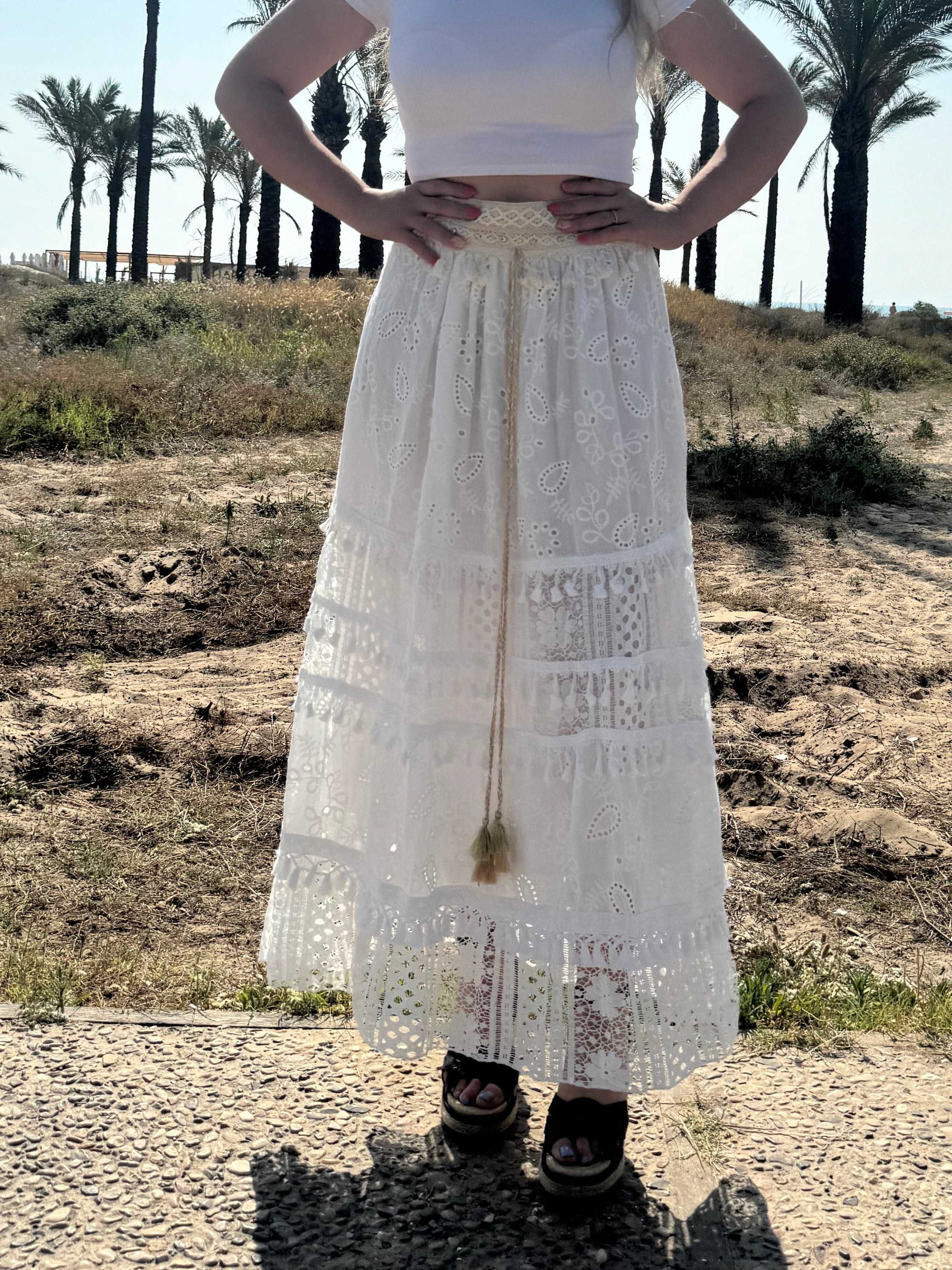 Falda Ibiza Fleco