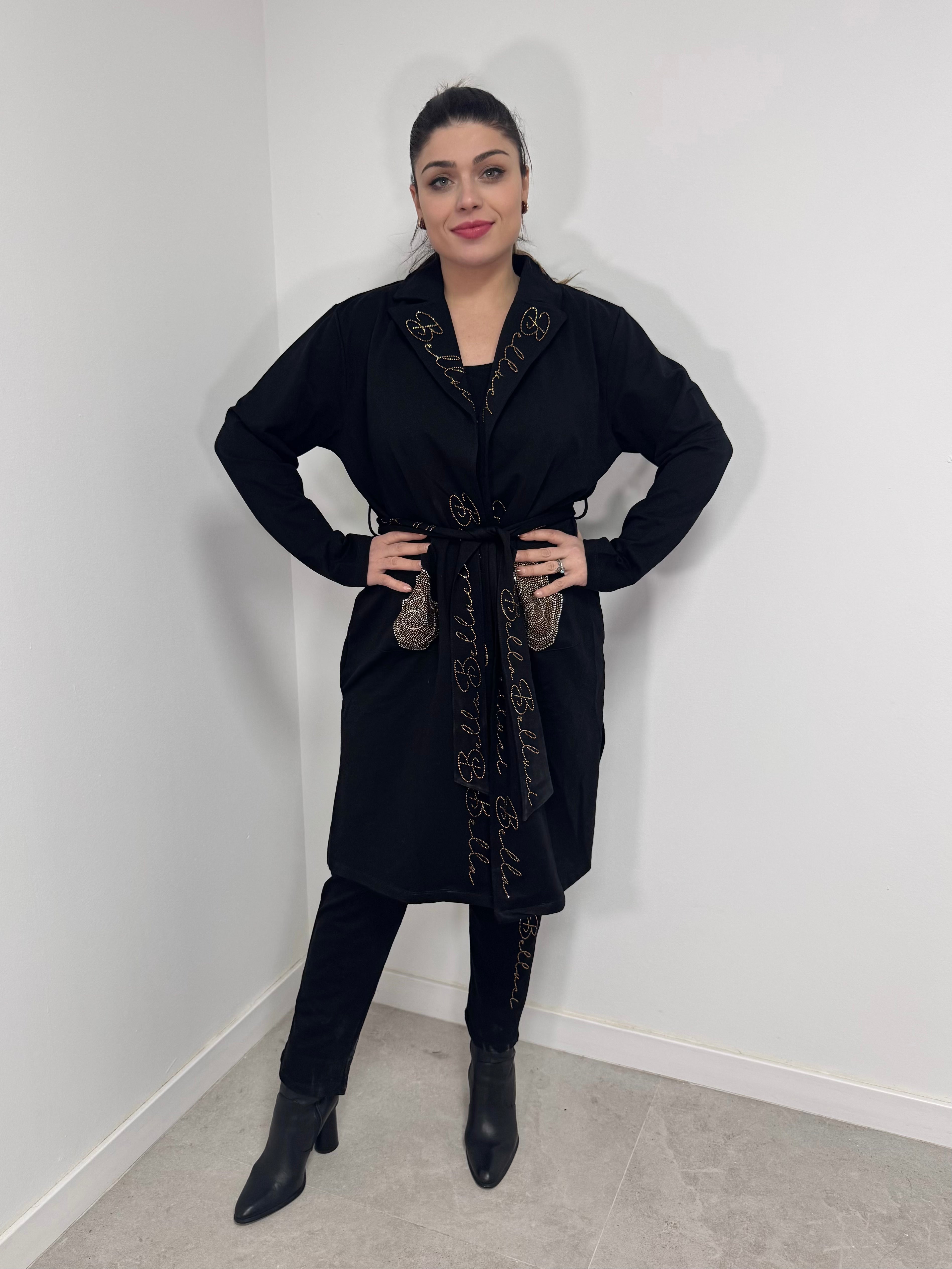 Conjunto Cinturón brillos