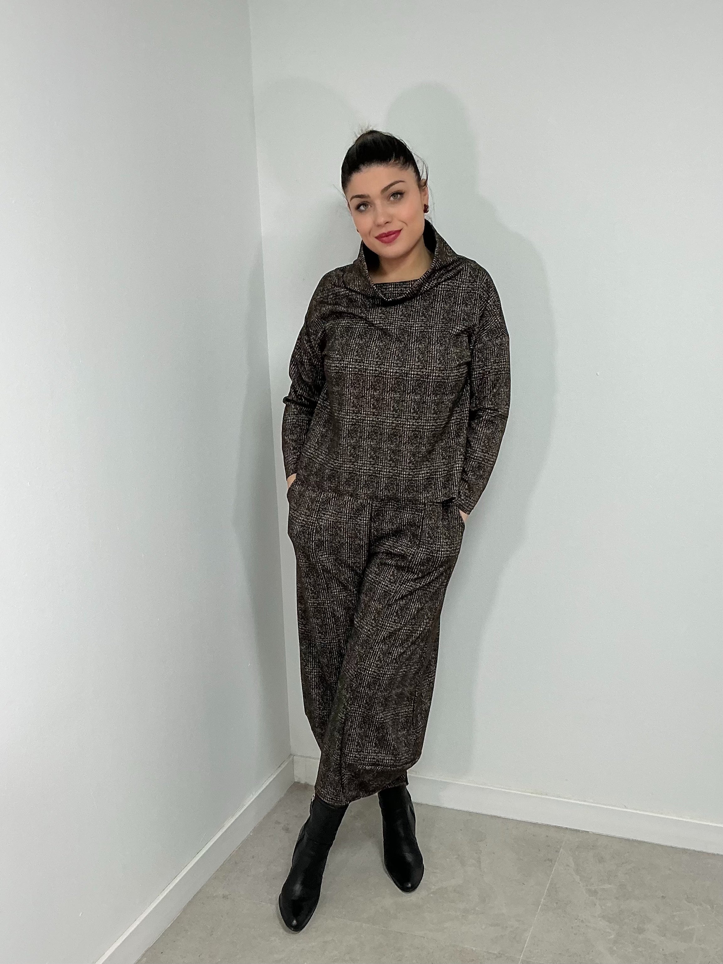 Conjunto cuadro vichy pantalón