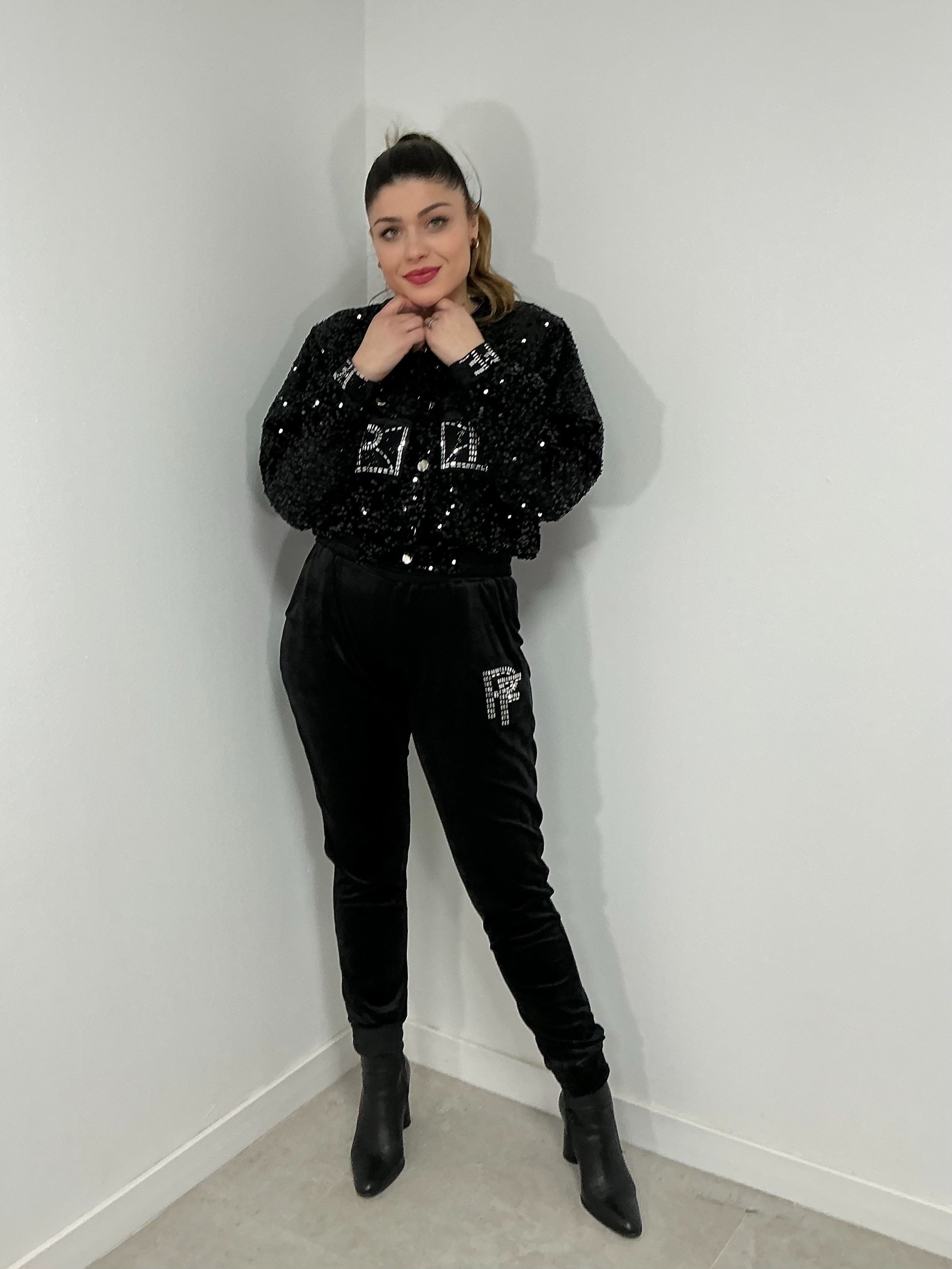 Cojunto suave lentejuelas