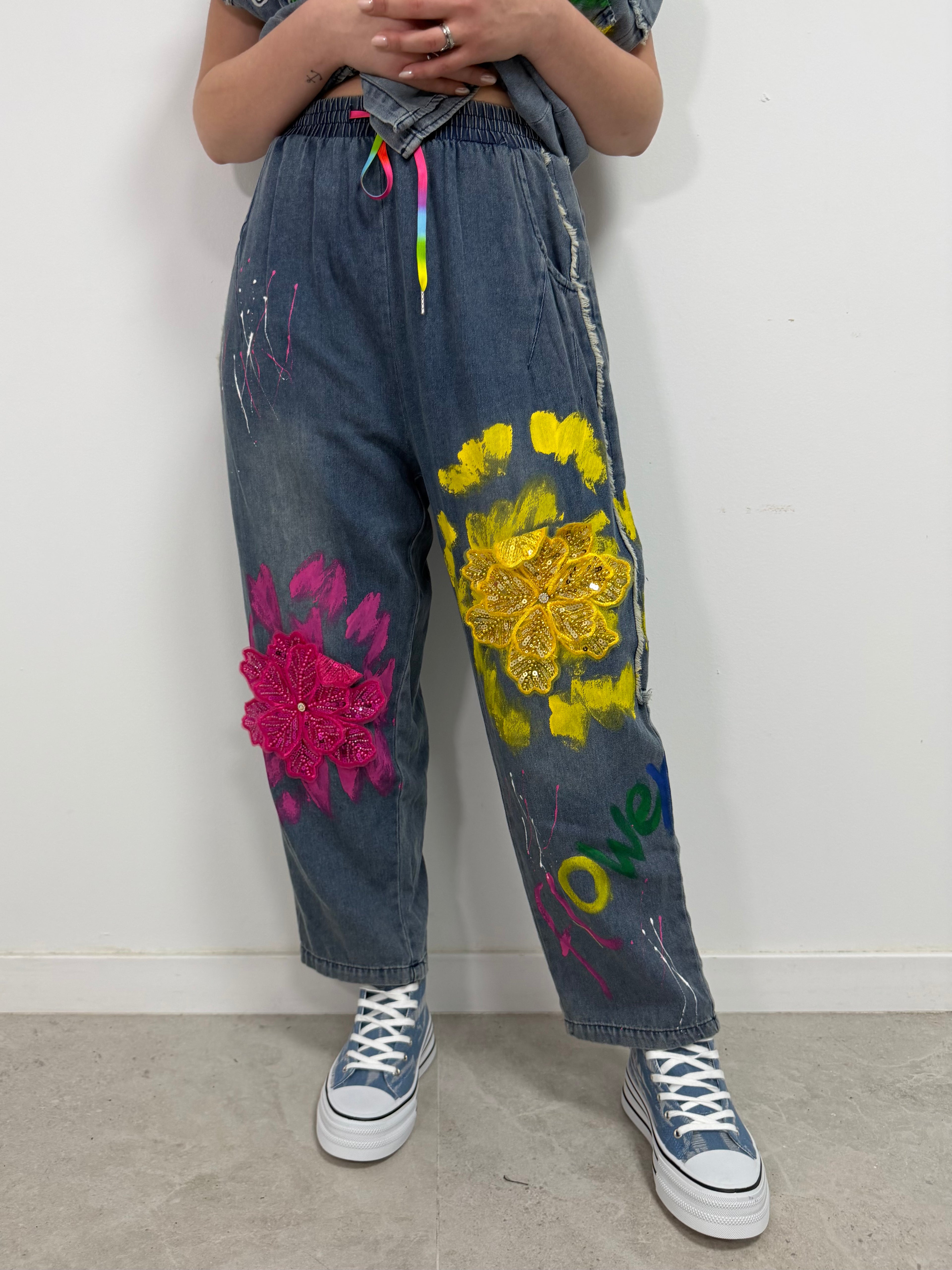 Pantalón colors denim