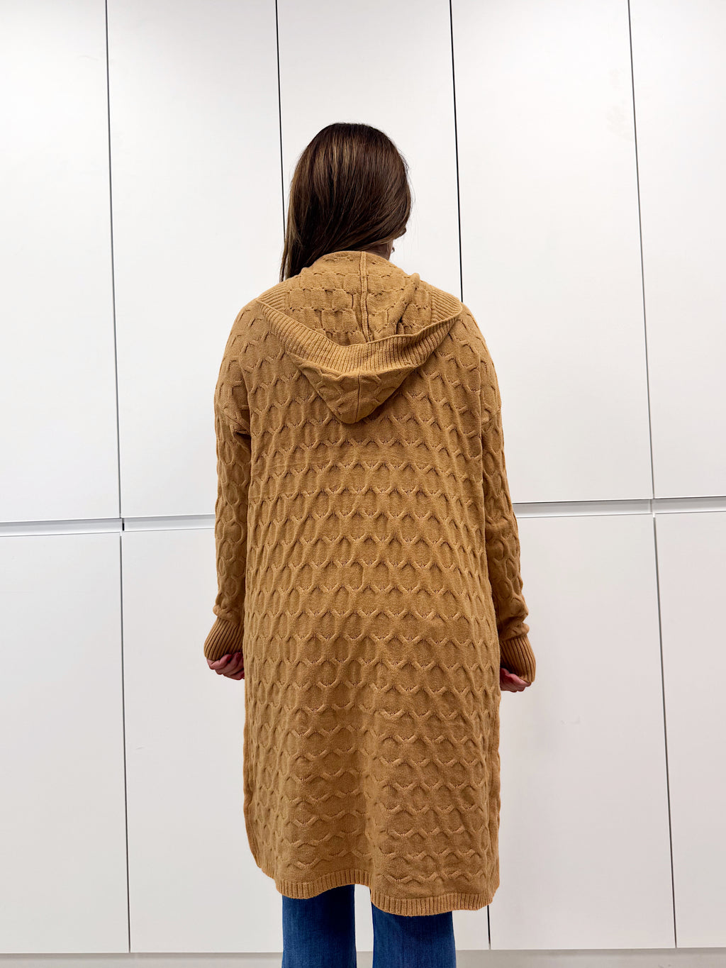 Jersey abierto trenza