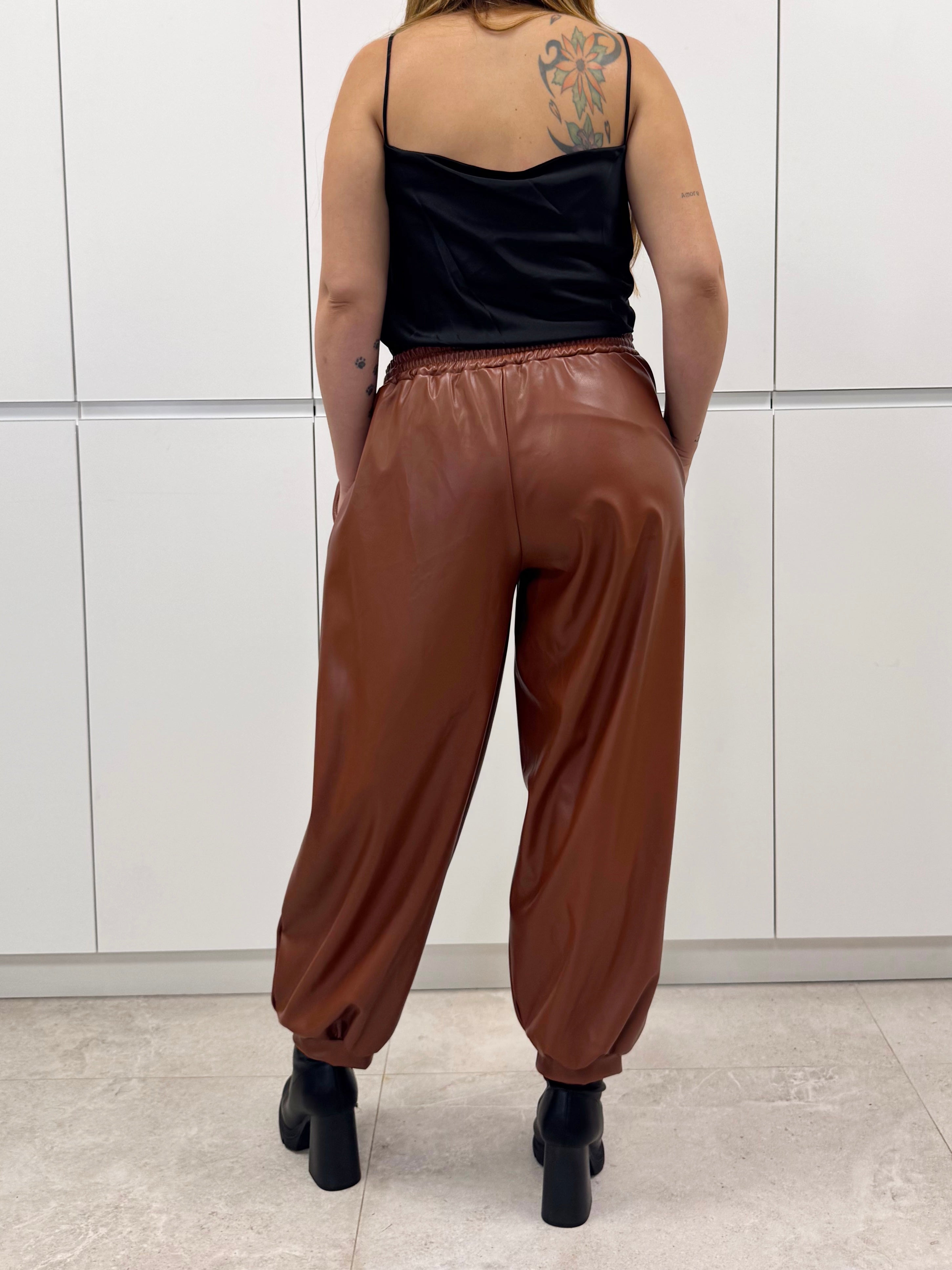 Pantalon jogger polipiel