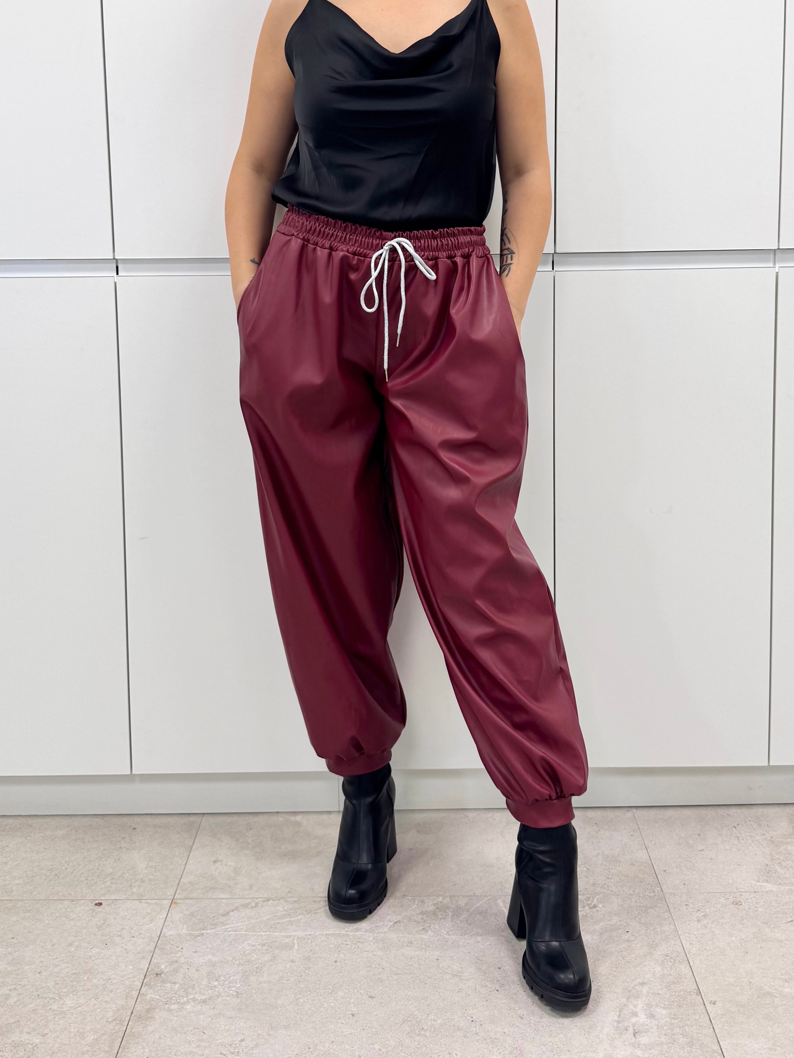 Pantalon jogger polipiel