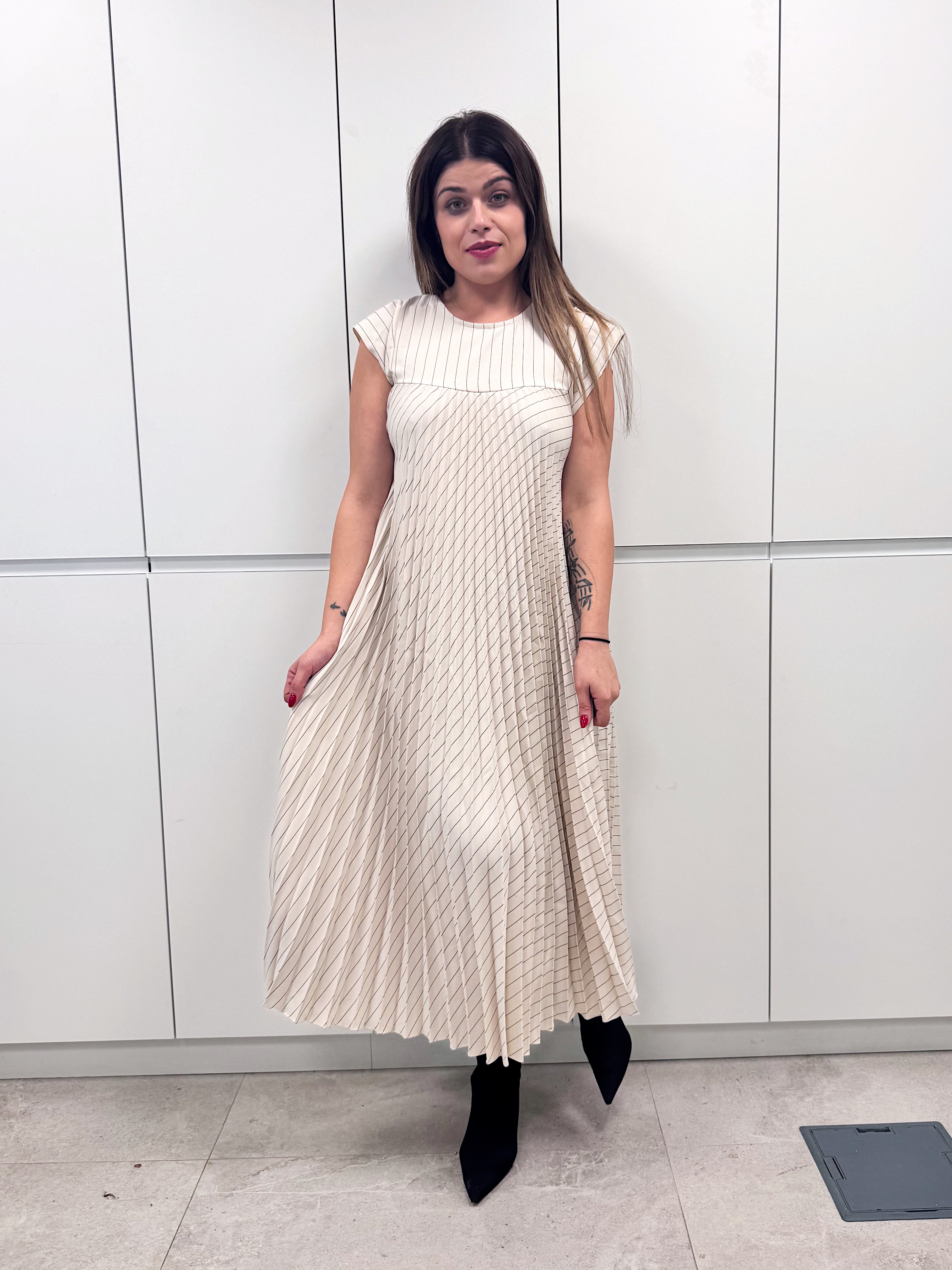 Vestido plisado OTOÑO