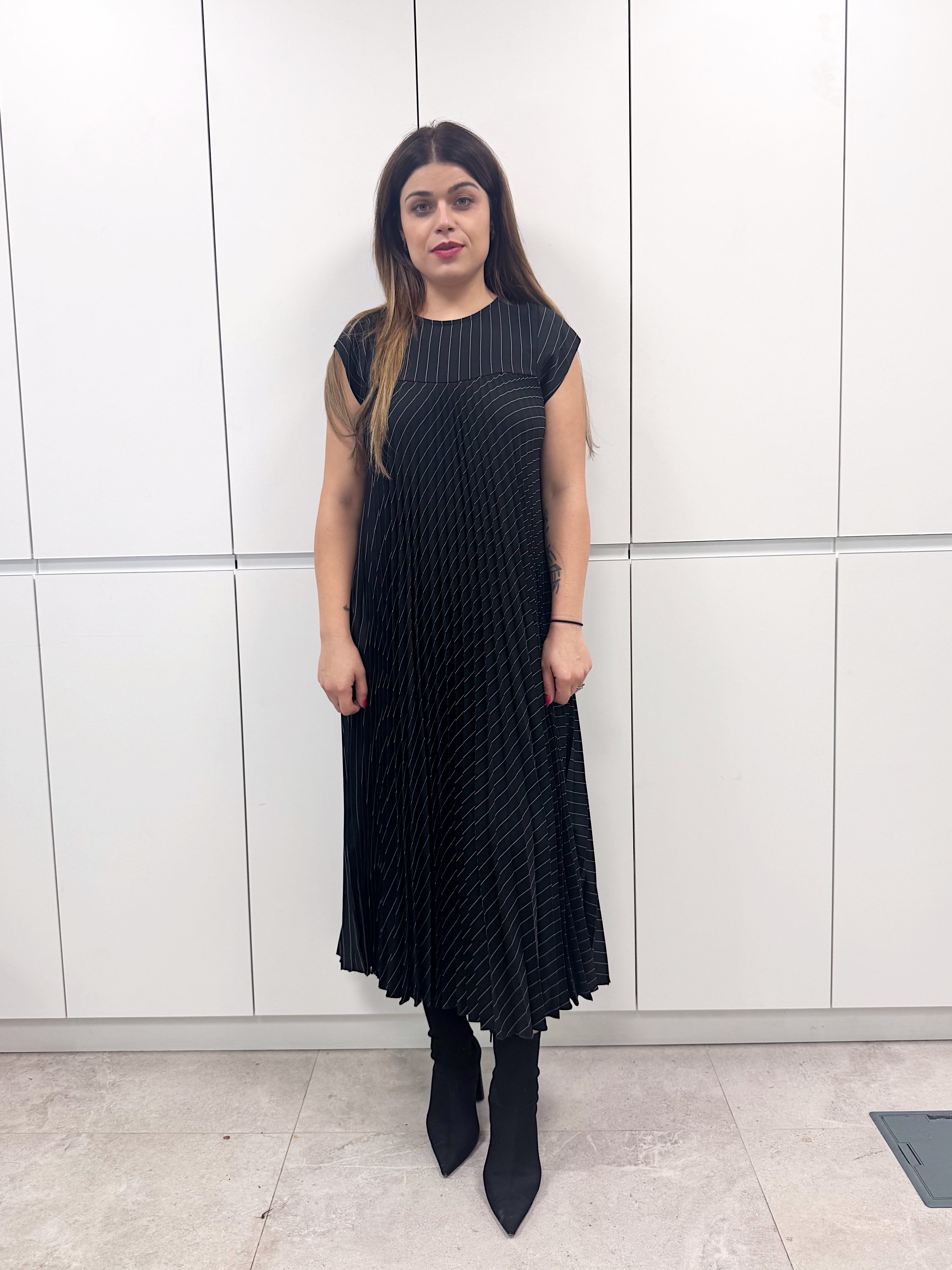 Vestido plisado OTOÑO