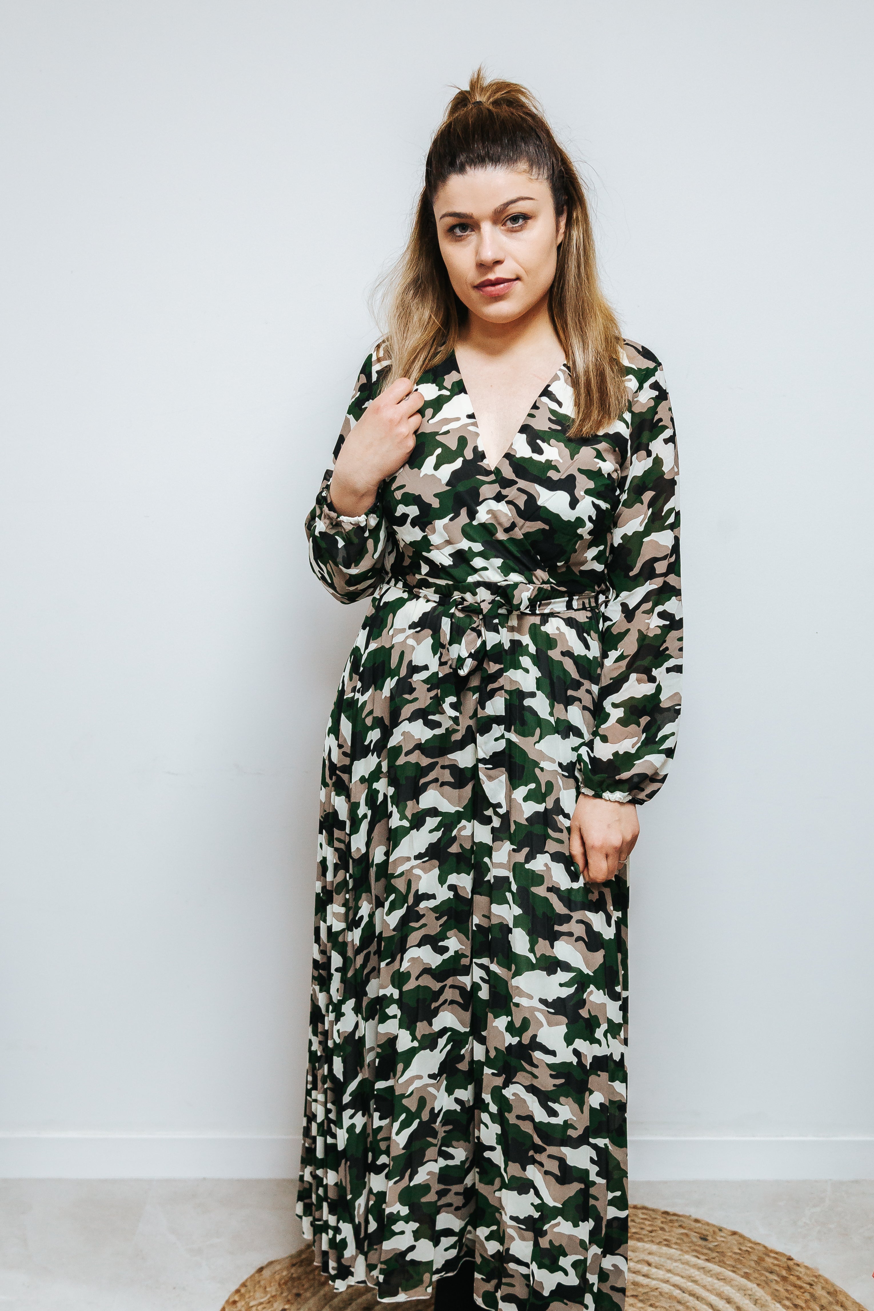 Vestido Malasia-militar