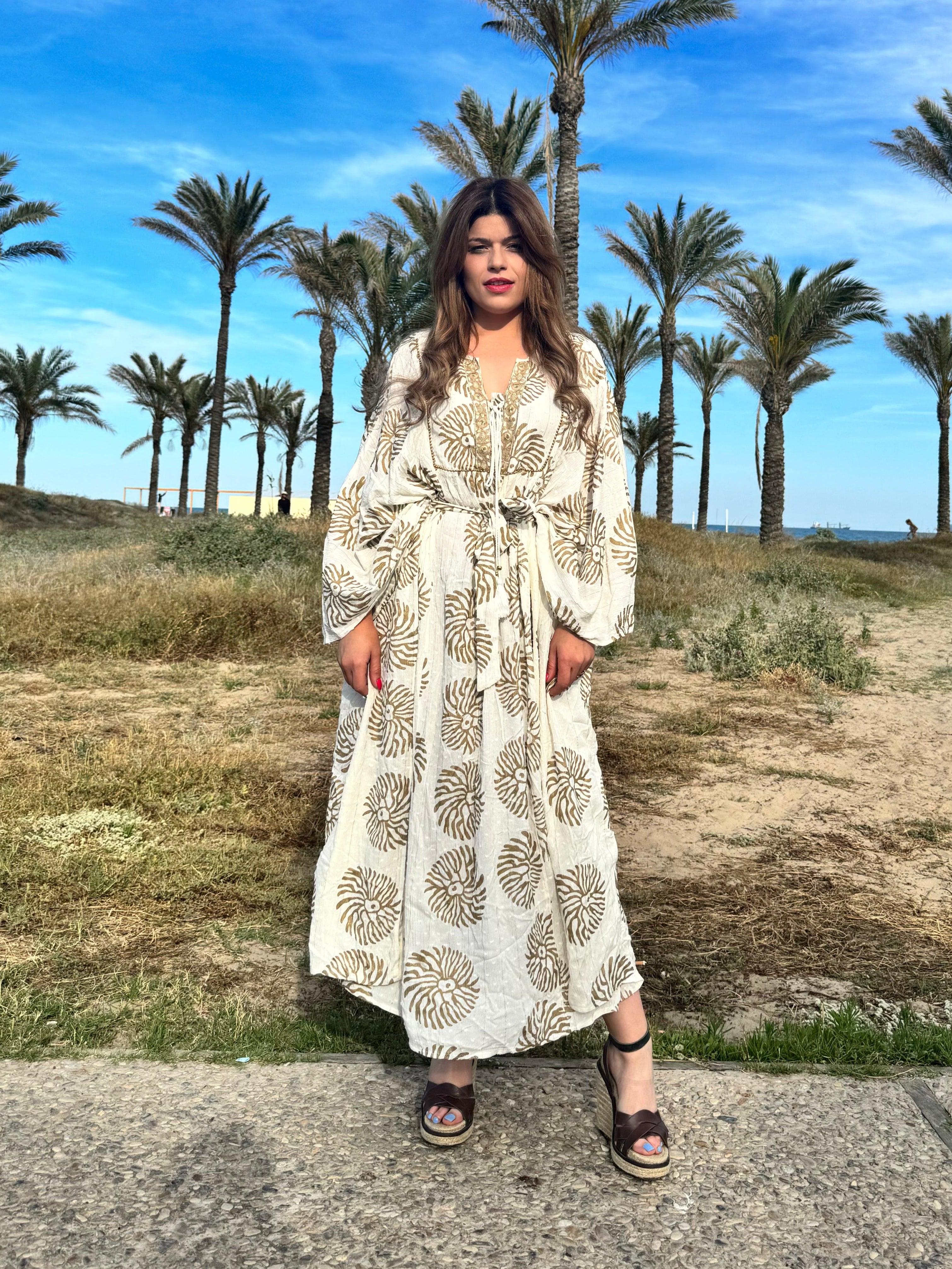 Vestido Golden Iskia Shopping