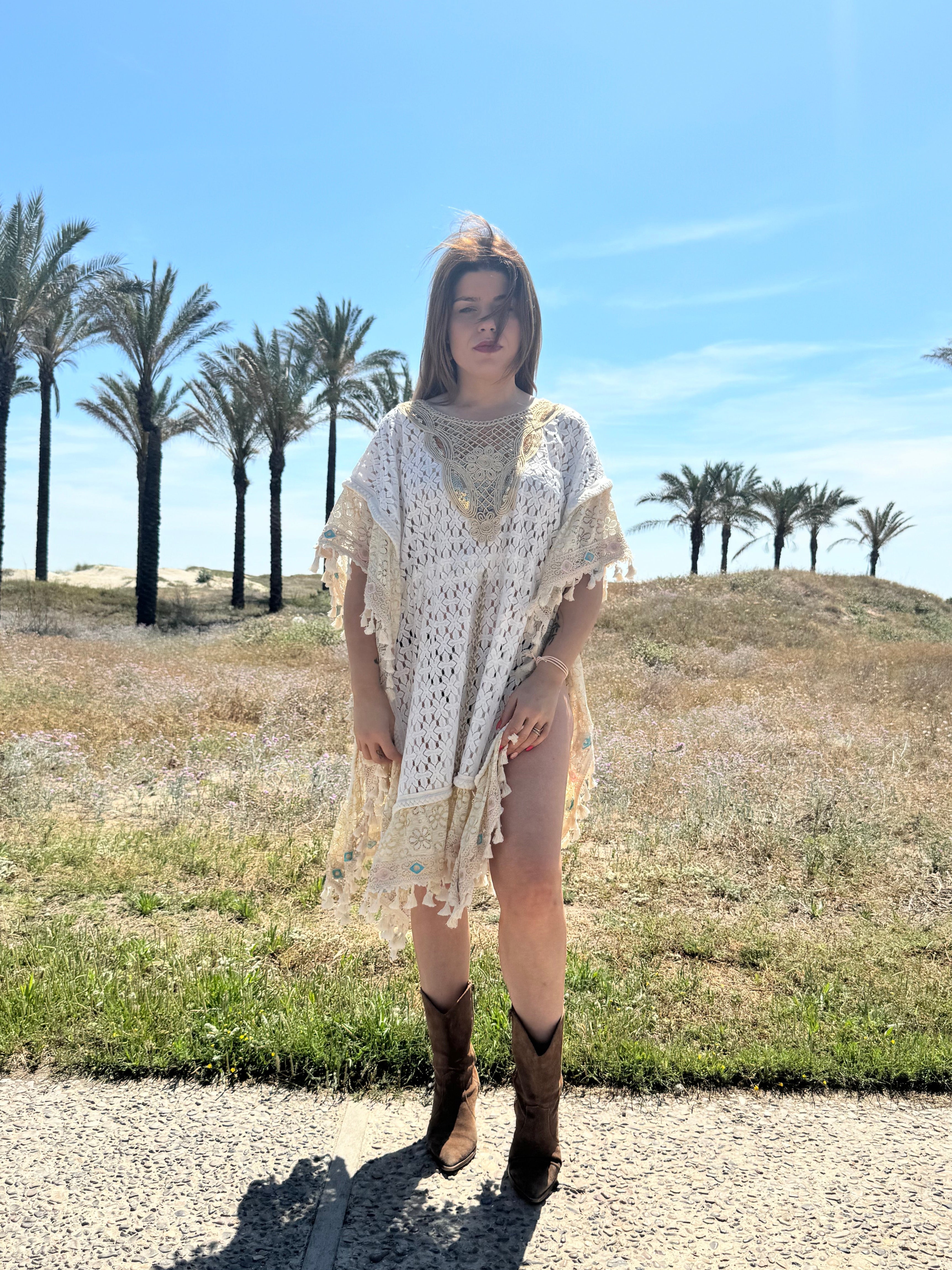 Vestido Mystic blanco