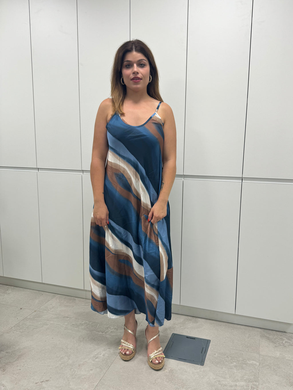 Vestido Rayado