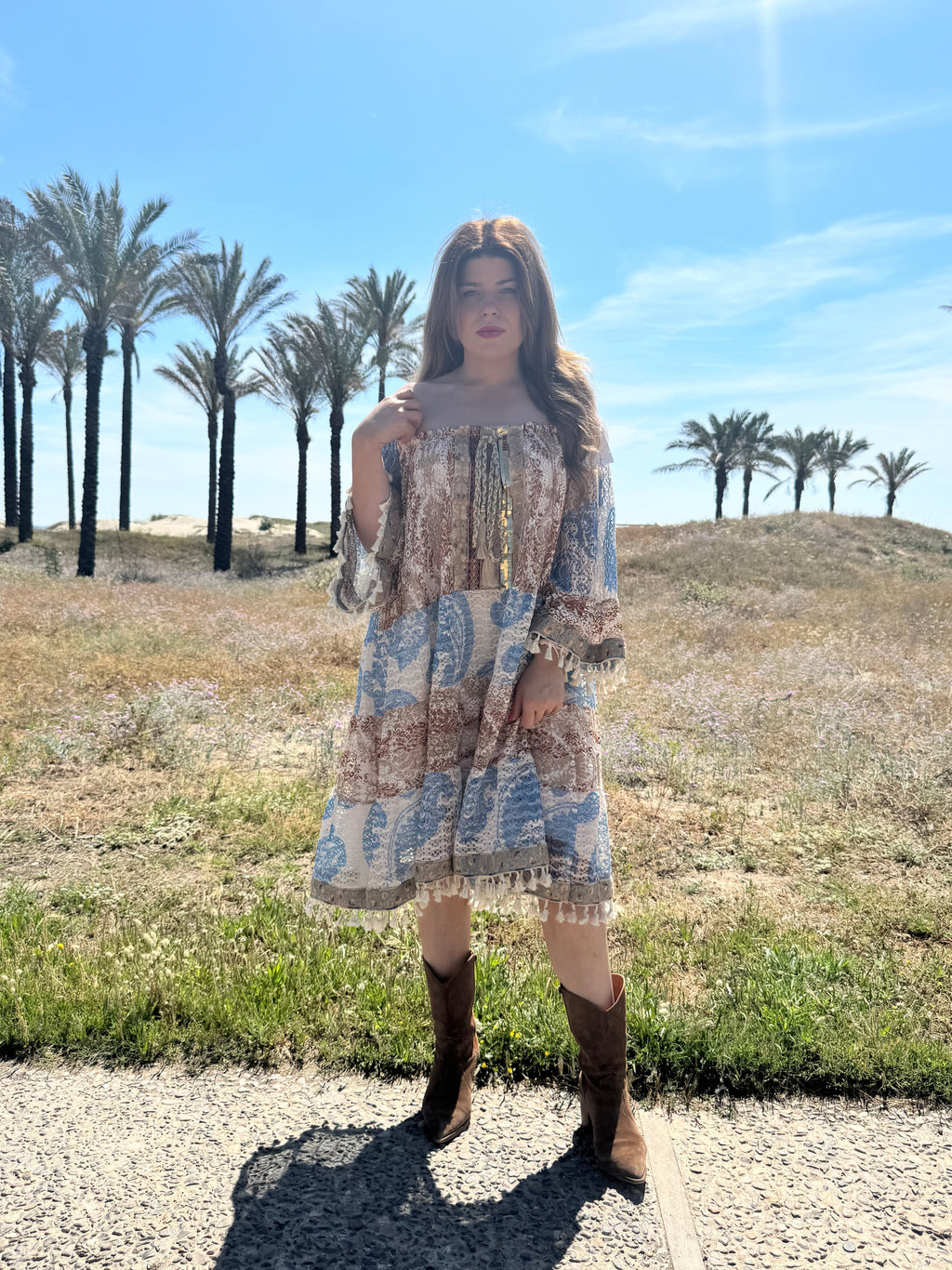 Vestido Vibranza Azul