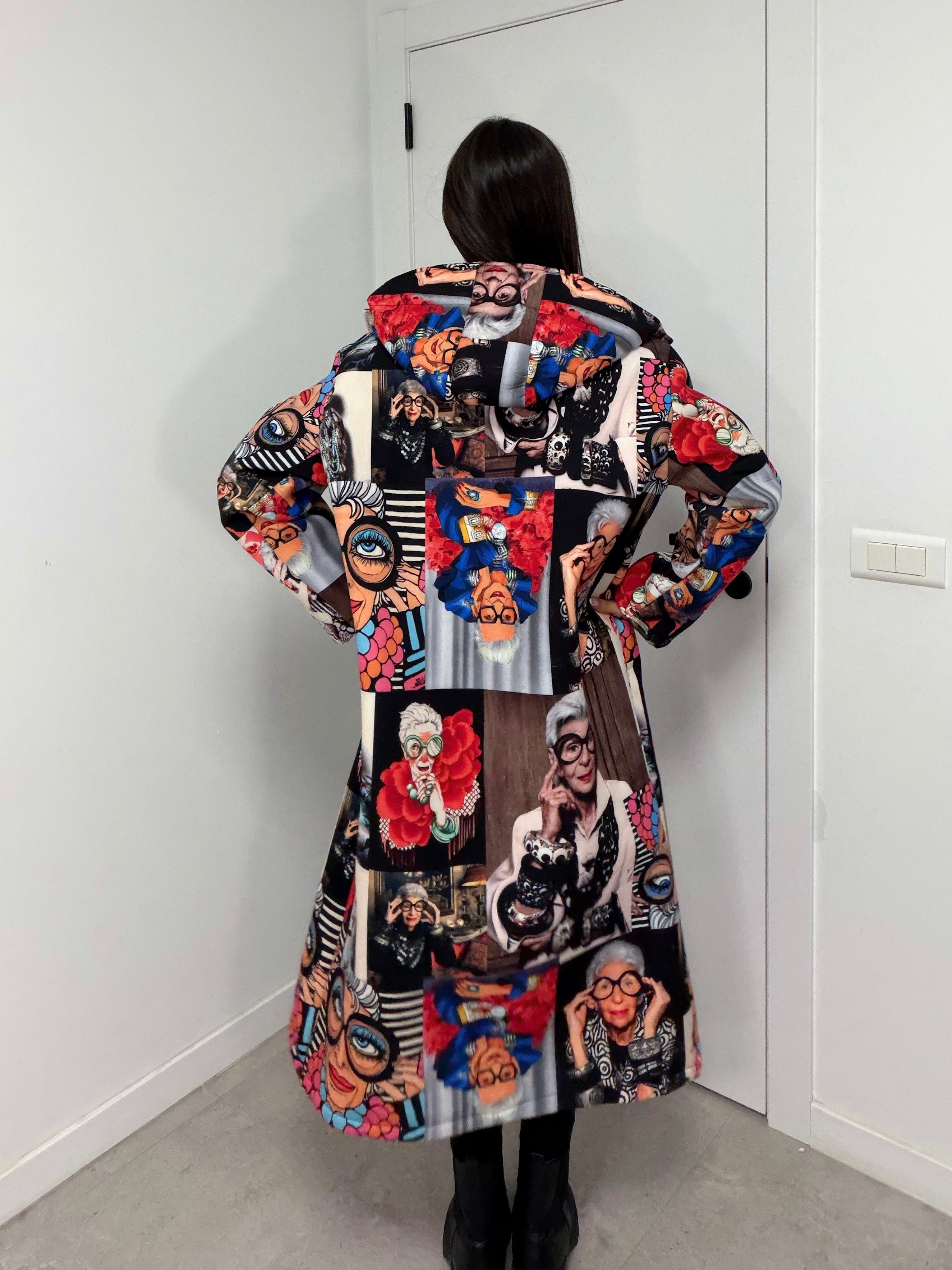 Abrigo largo retratos