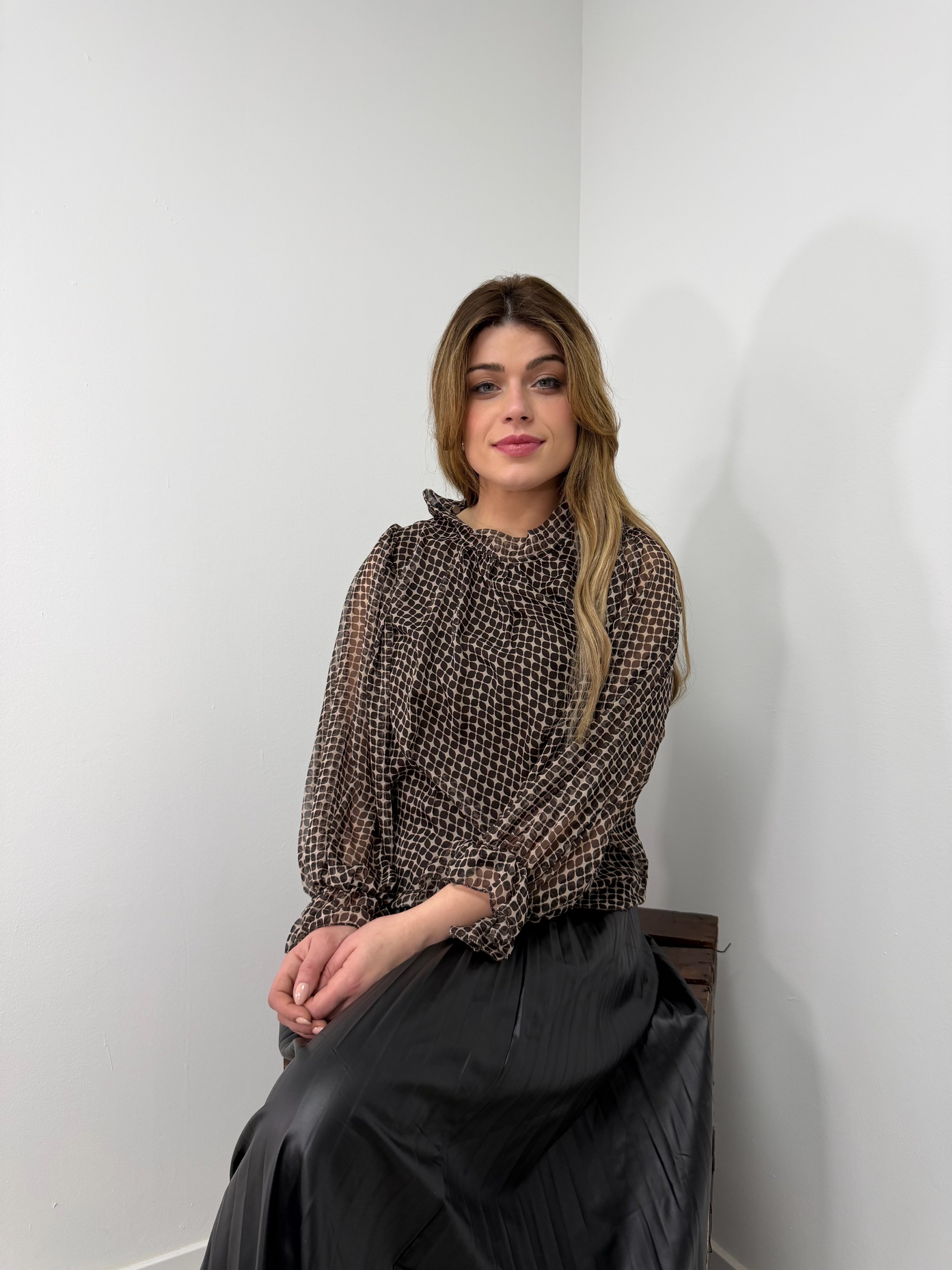 Blusa estampada dibujo