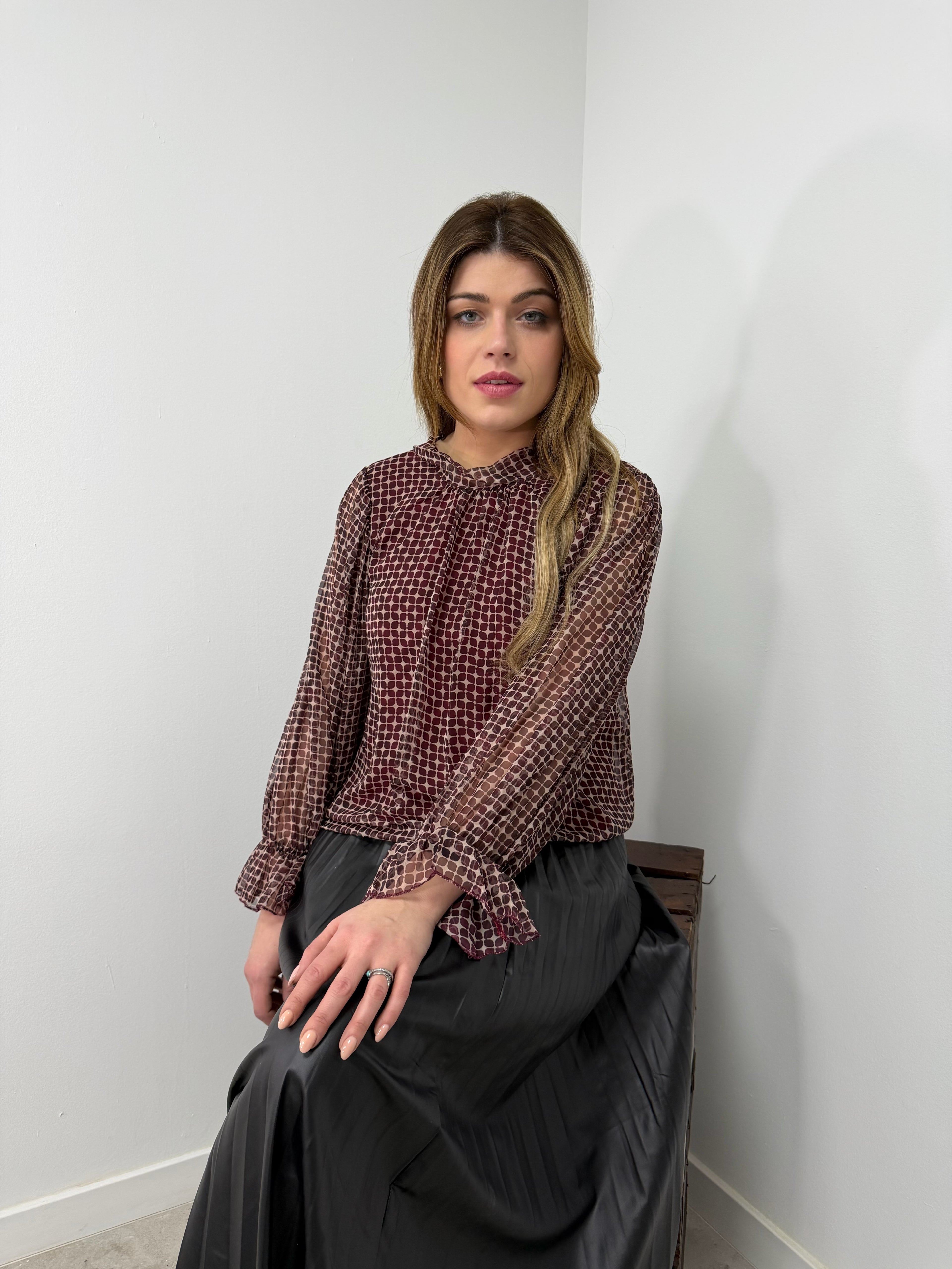 Blusa estampada dibujo