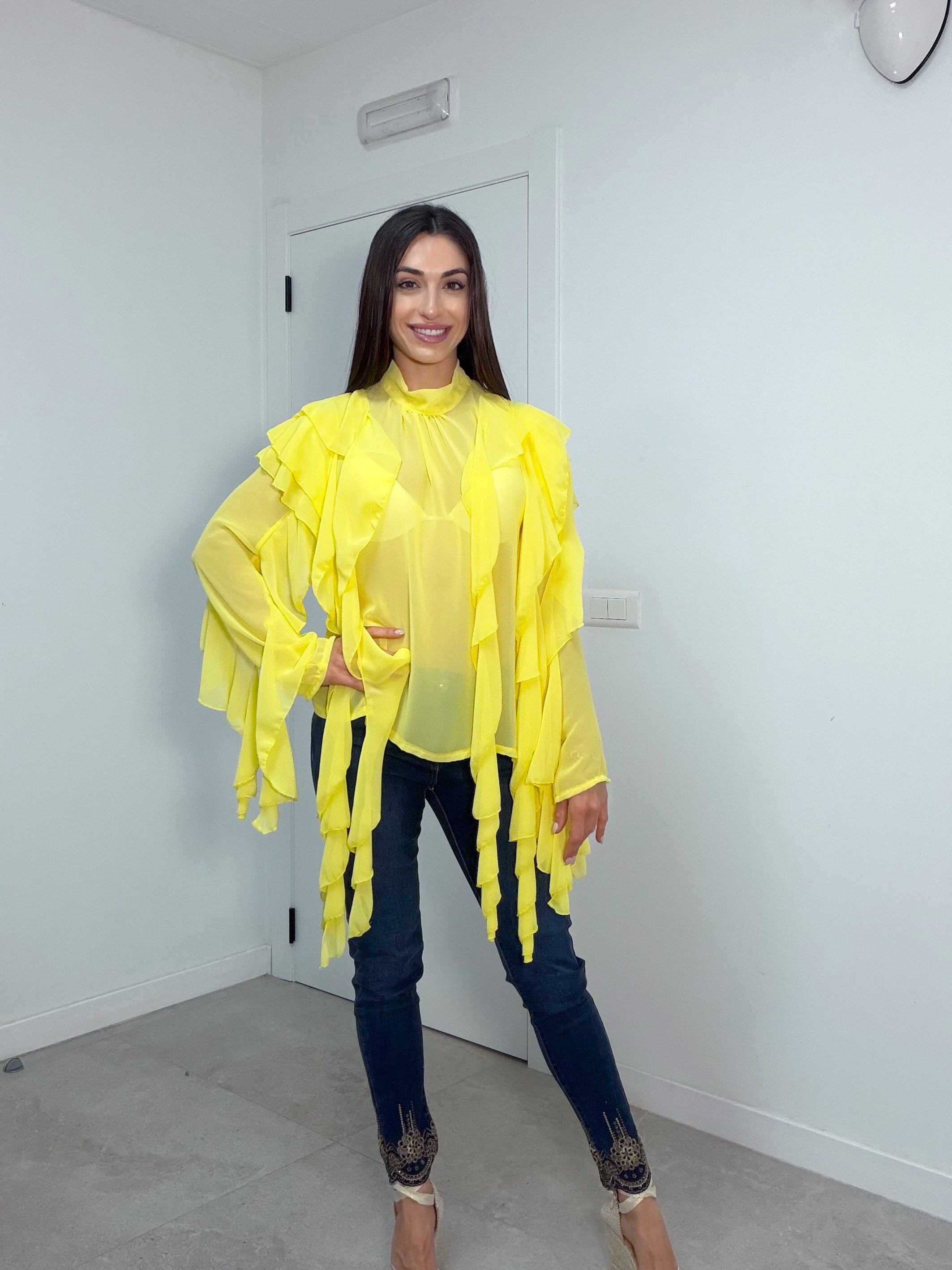 Blusa volante primavera