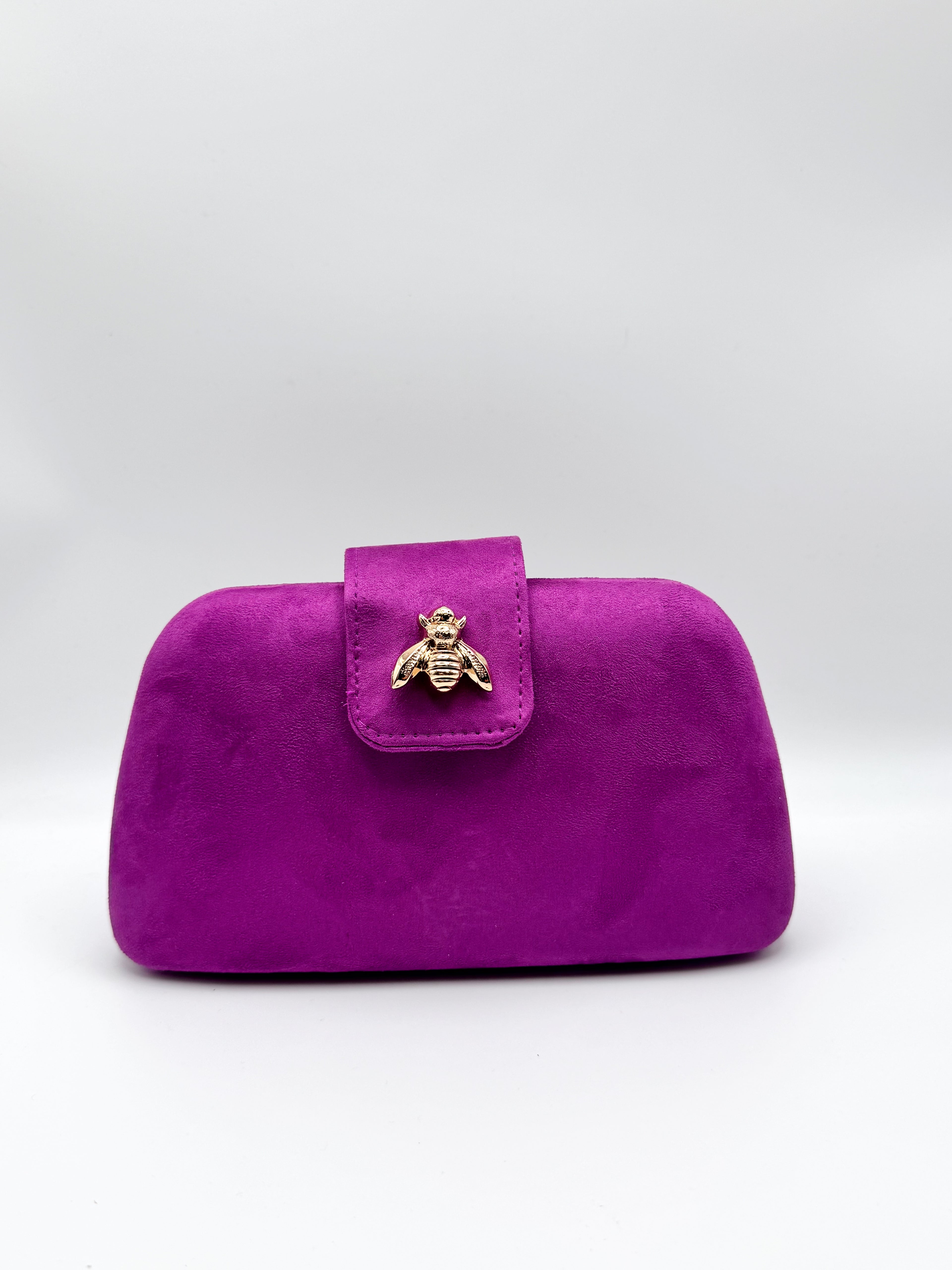 Bolso clutch abeja