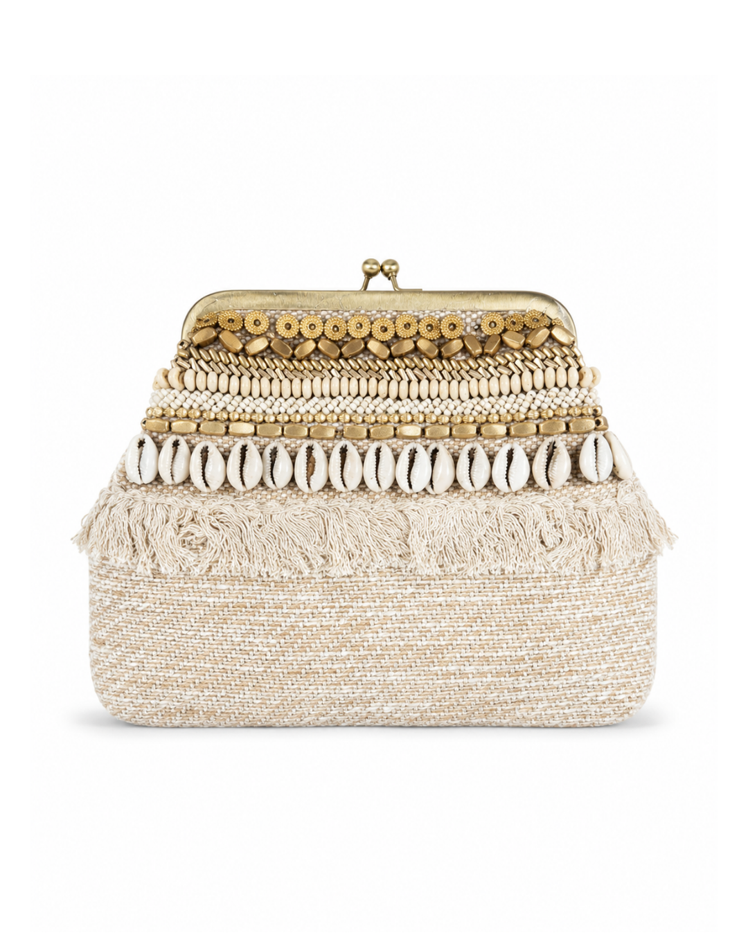 Clutch Étnico Conchas