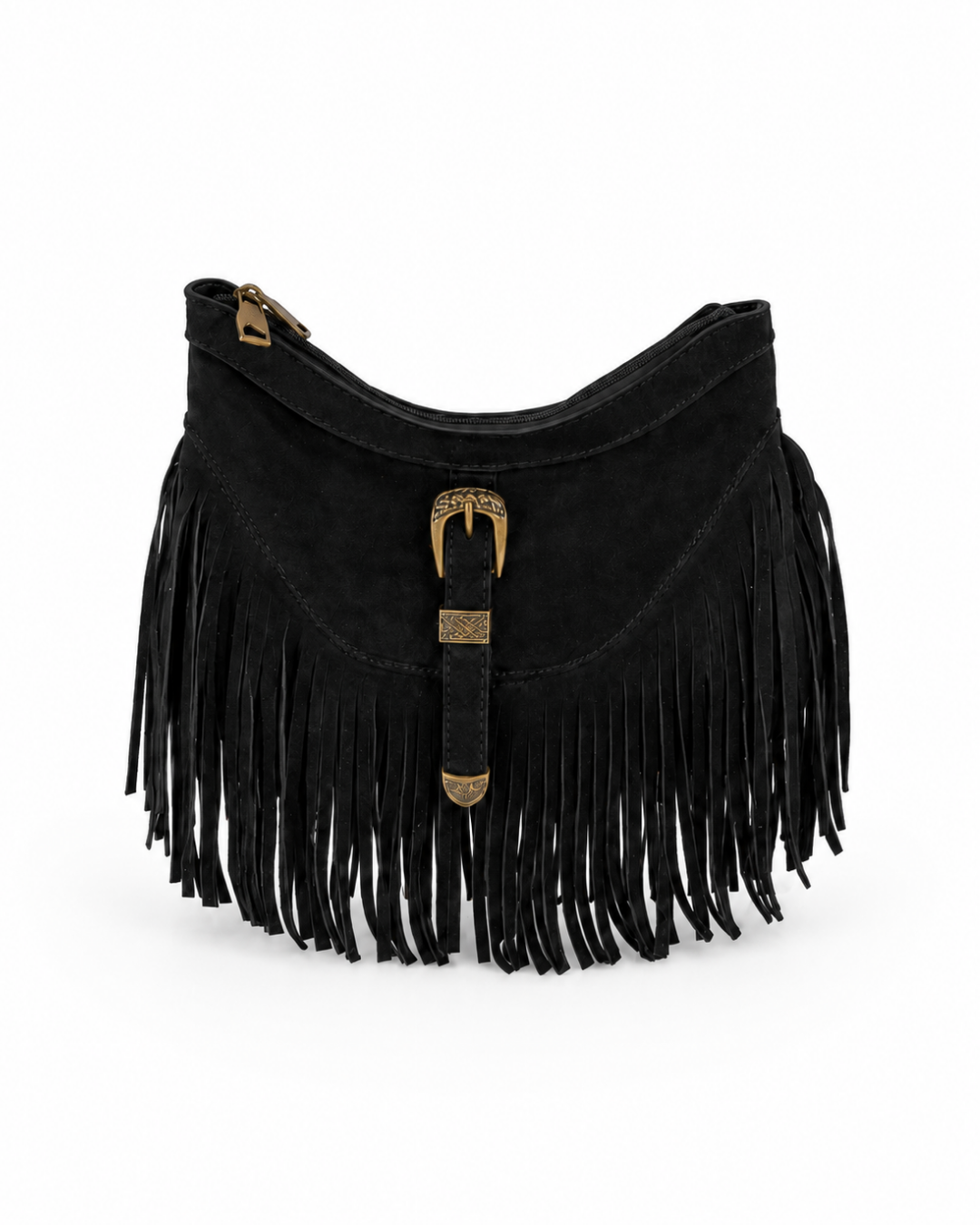 Bolso Bandolera Boho Flecos