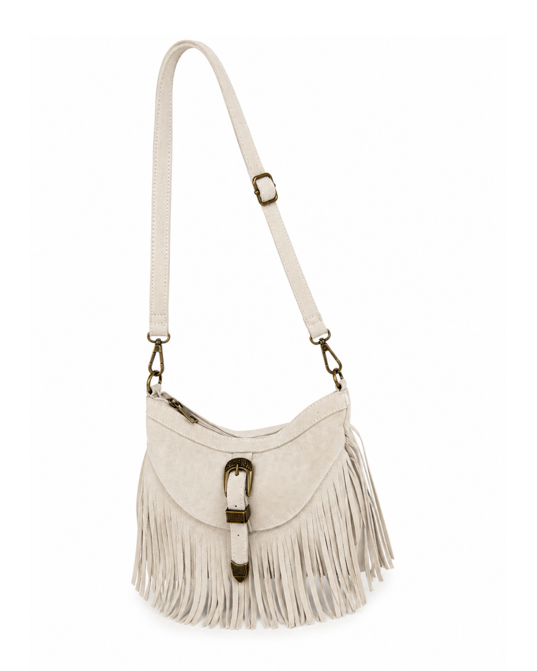 Bolso Bandolera Boho Flecos