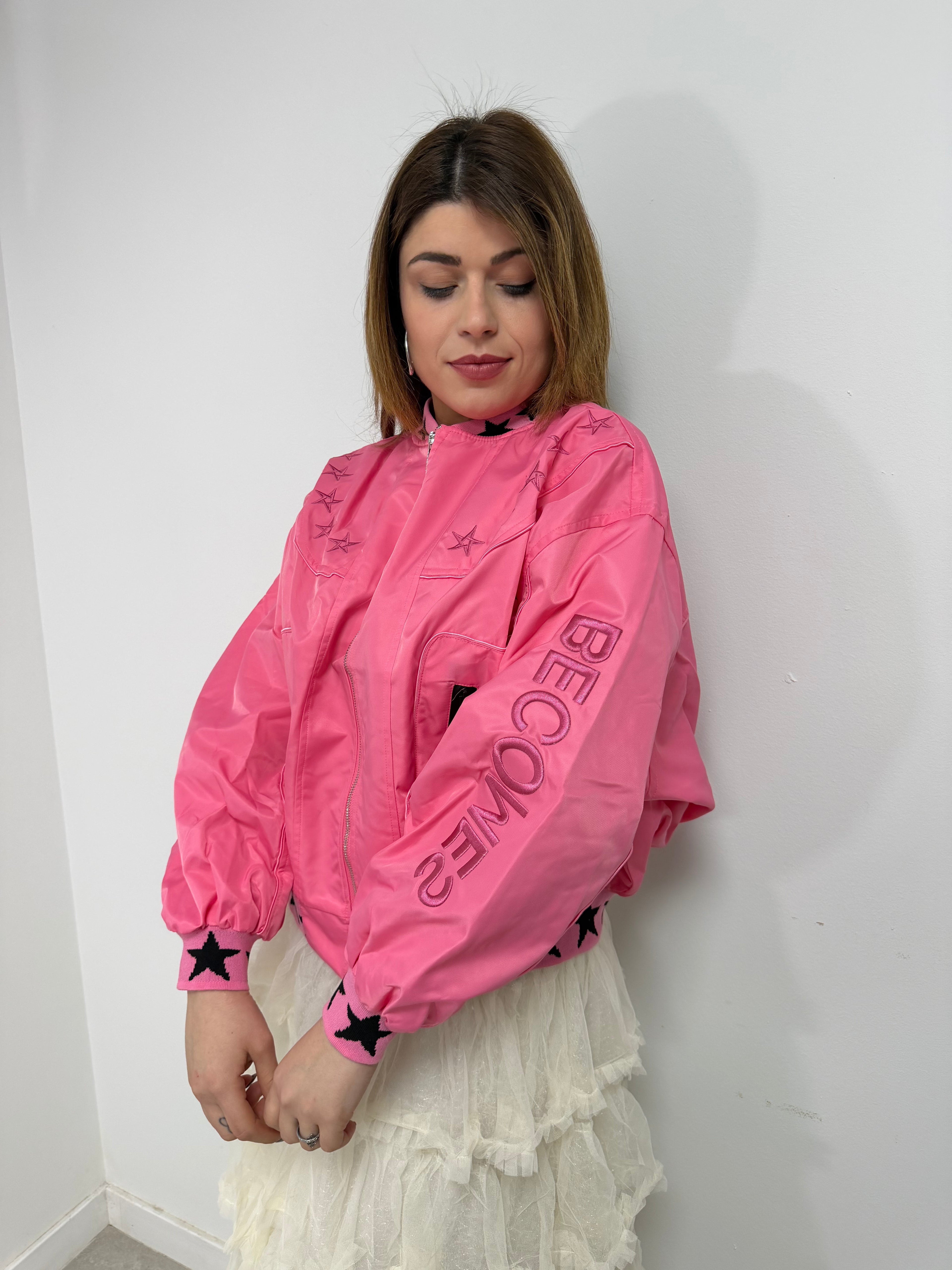 Bomber rosa