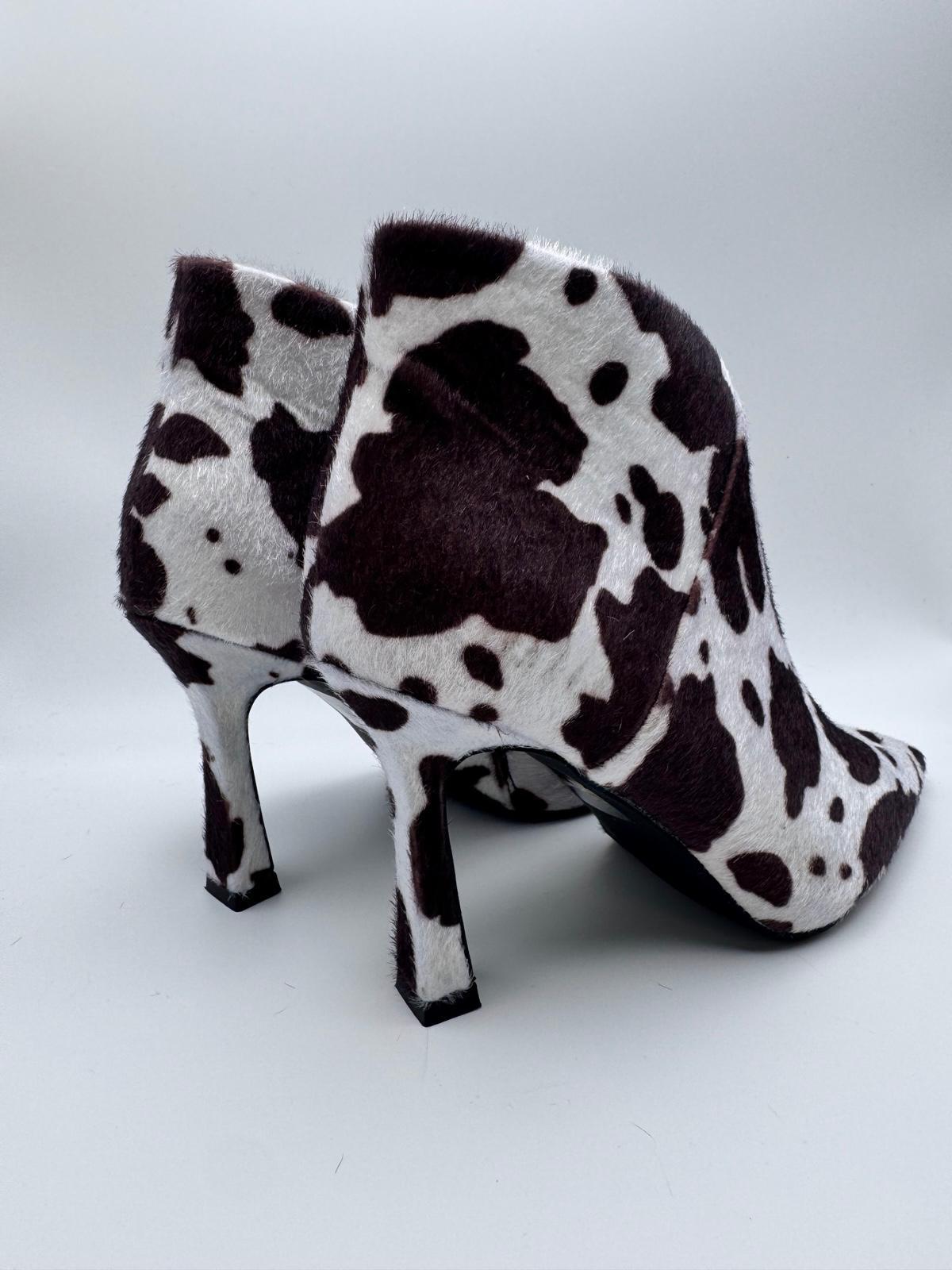 Botín tacon animal print