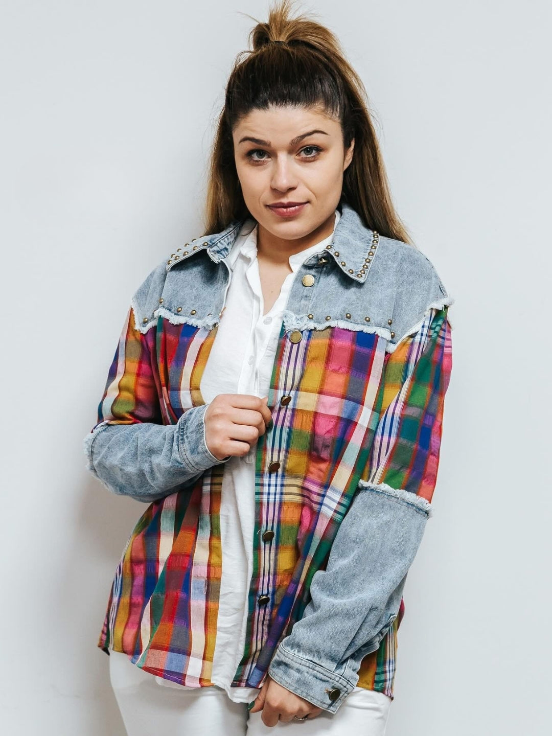 Camisa tejana cuadros