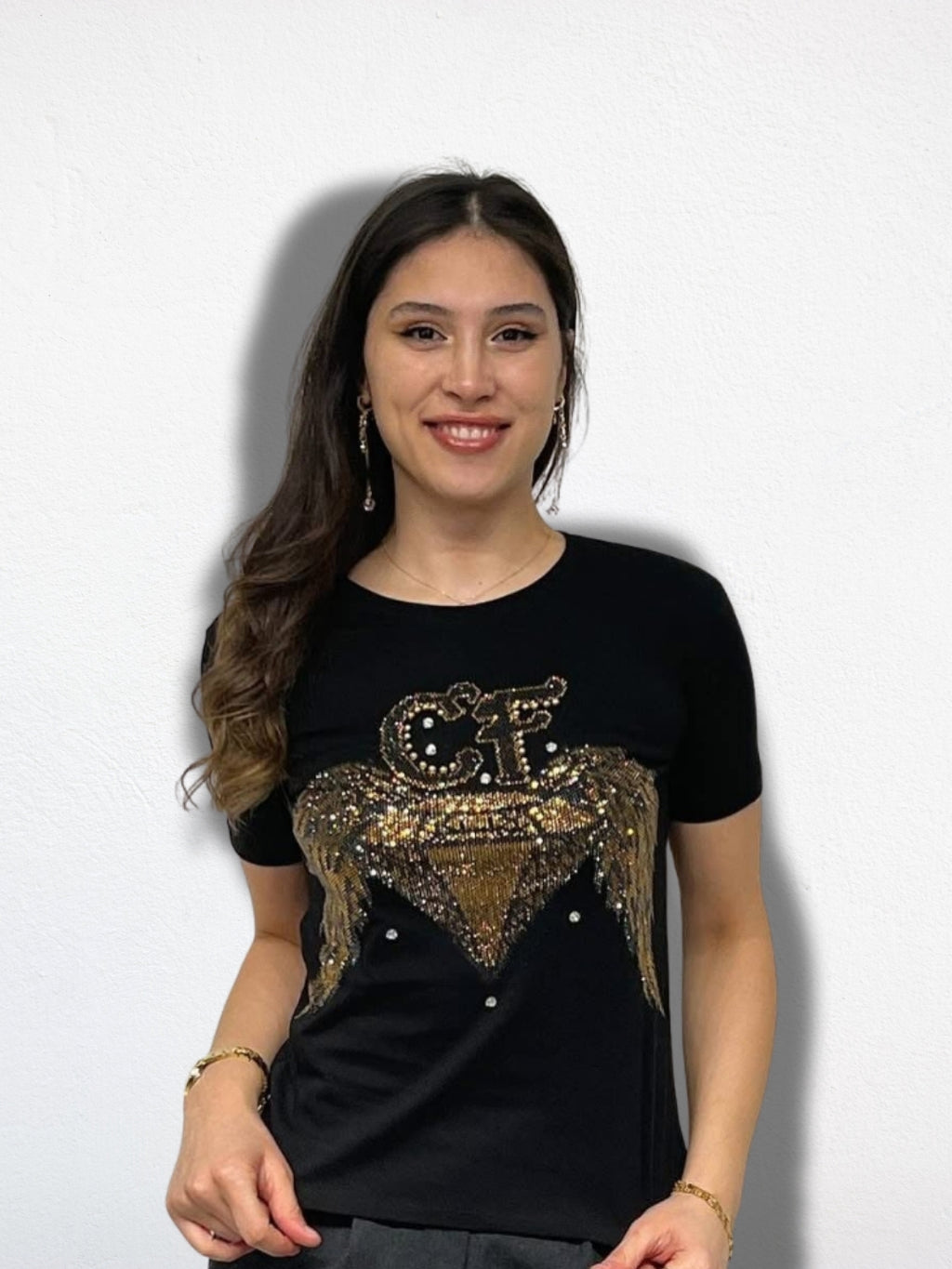 Camiseta diamond black