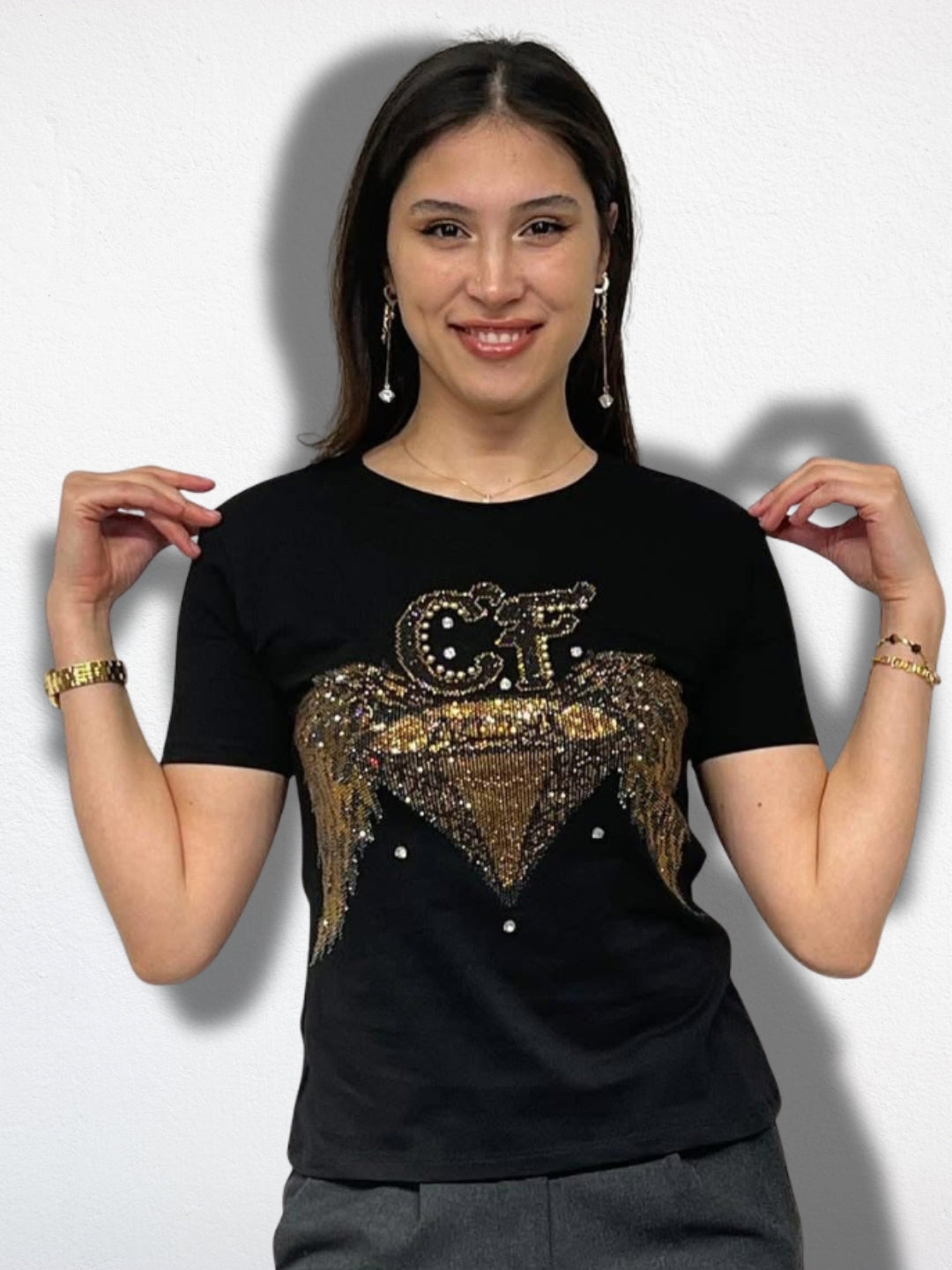 Camiseta diamond black