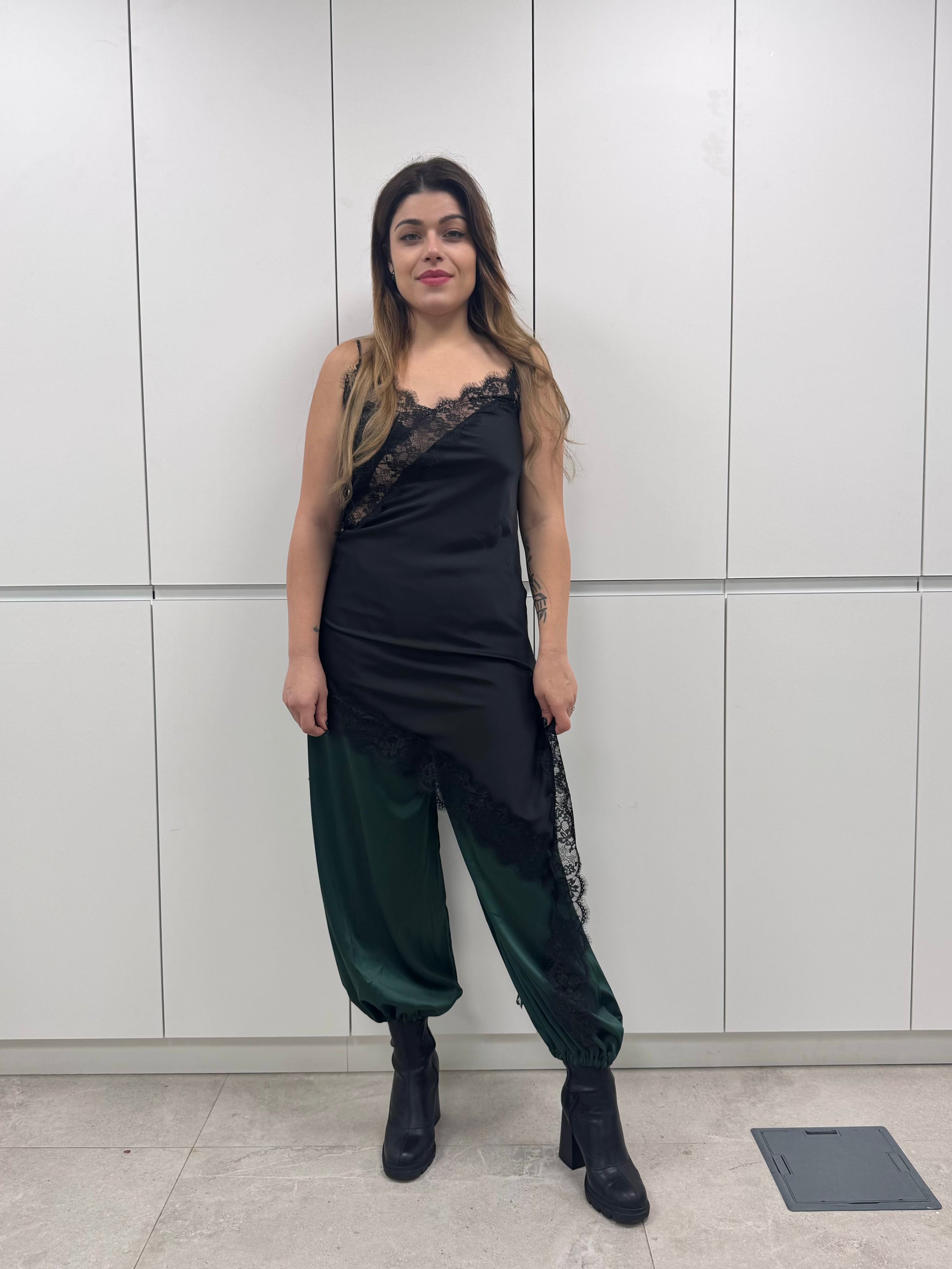 Camiseta larga lencera