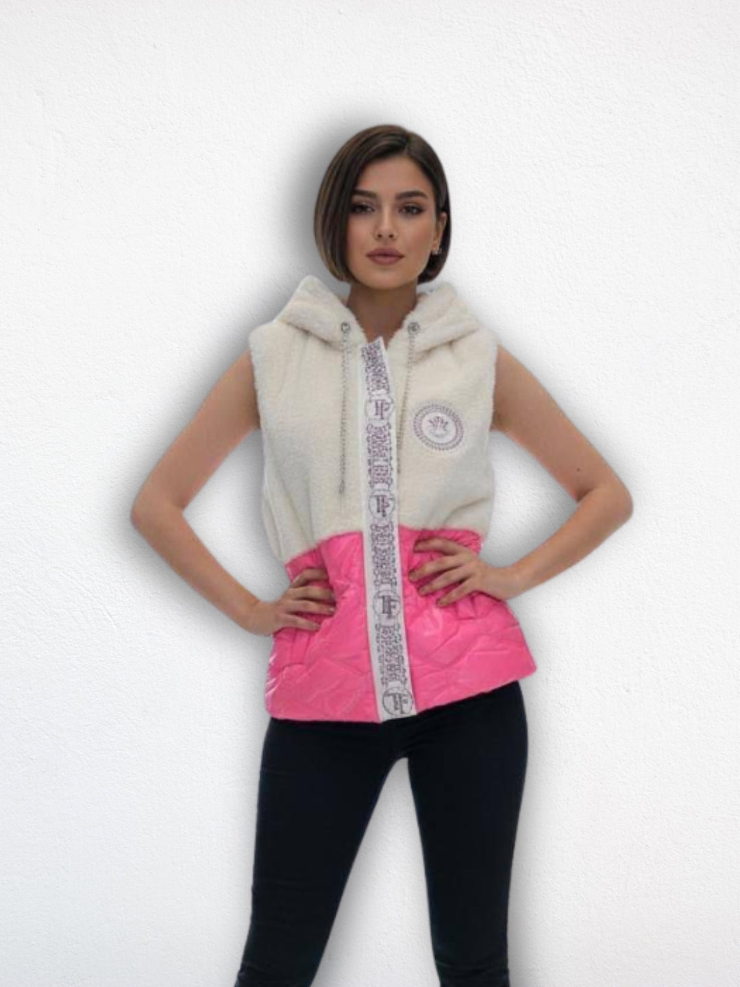 chaleco sin mangas alcolchado