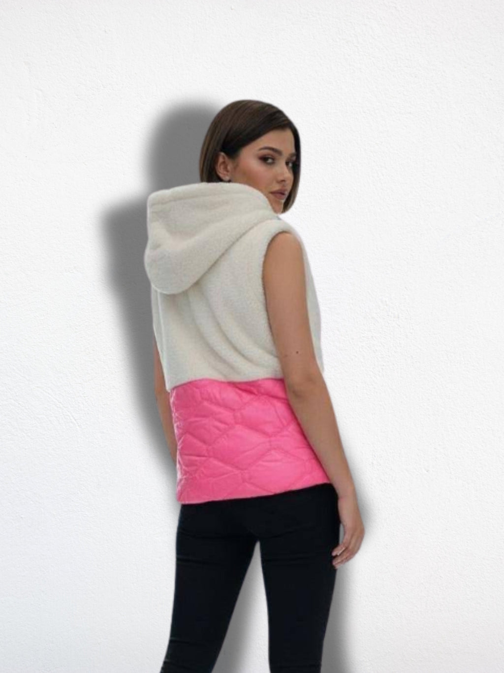 chaleco sin mangas alcolchado
