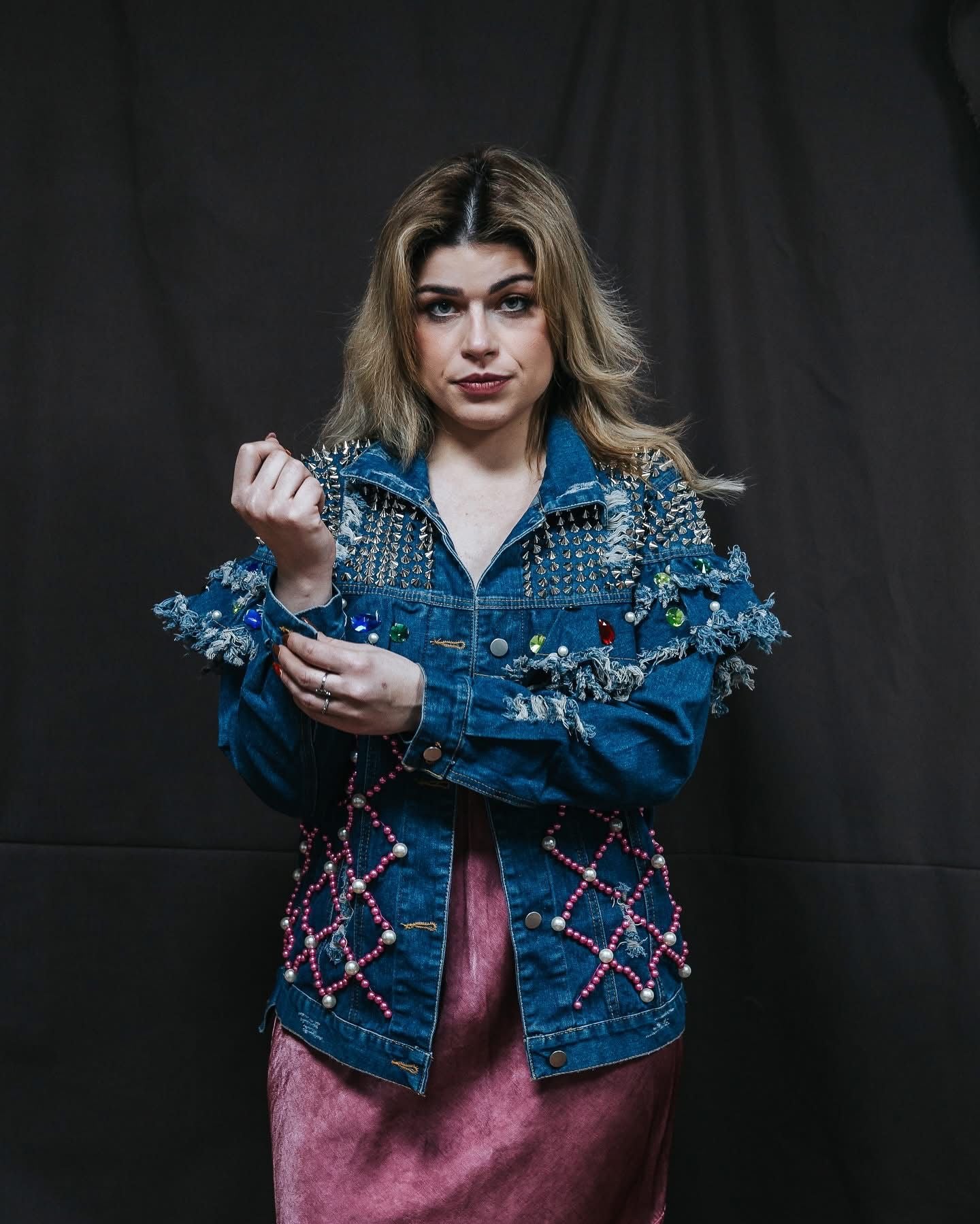 Chaqueta denim mujer