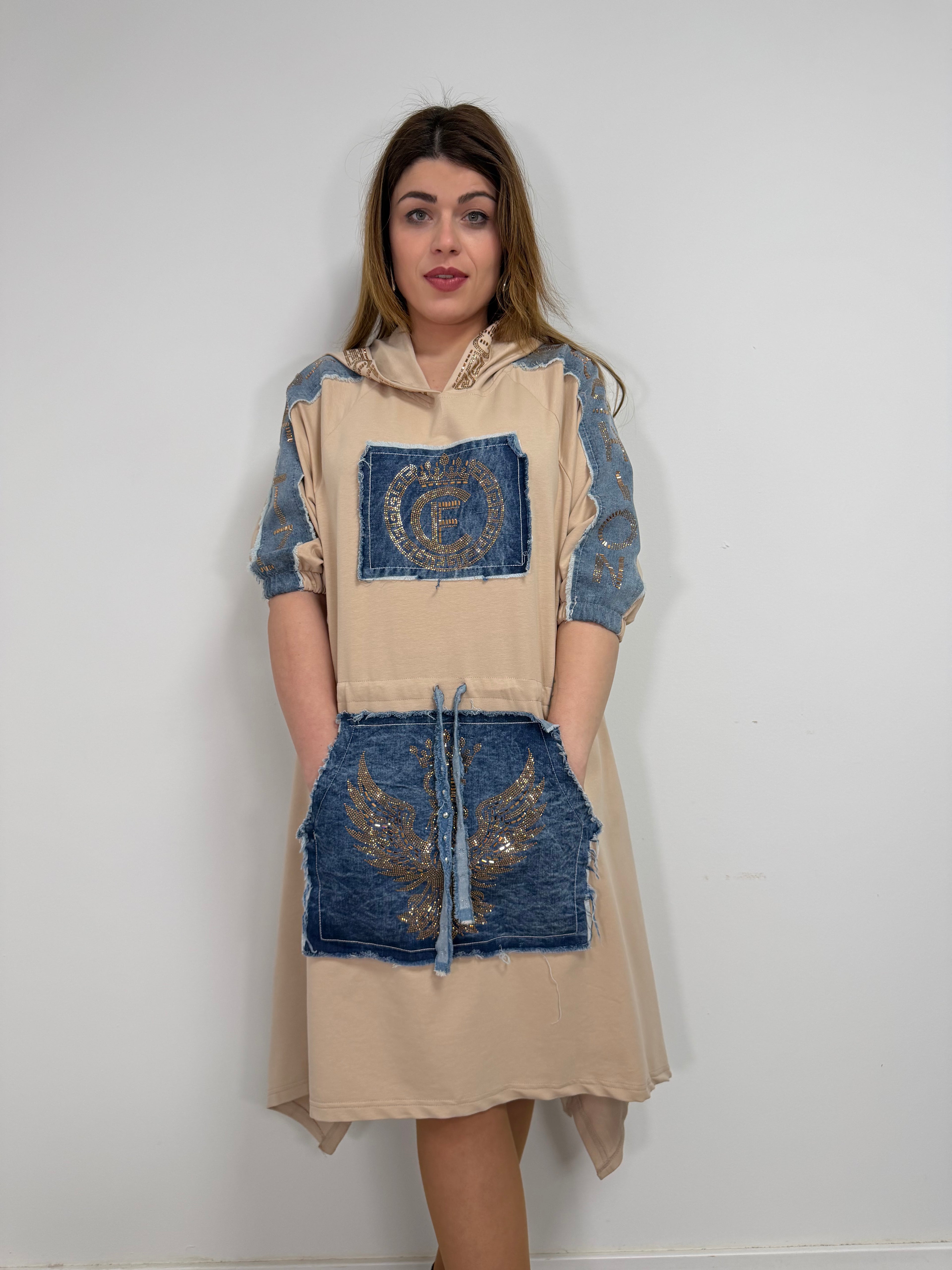 vestido sudadera charlize