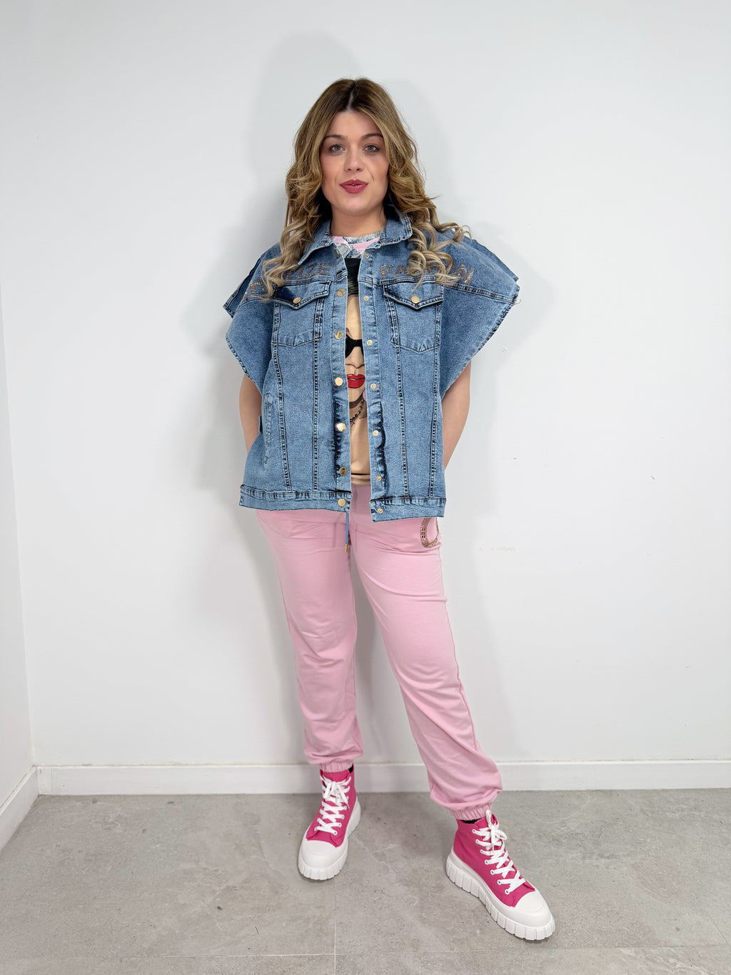 Conjunto chaleco sport