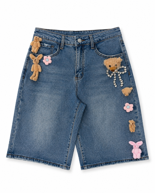 Bermuda Denim Teddy