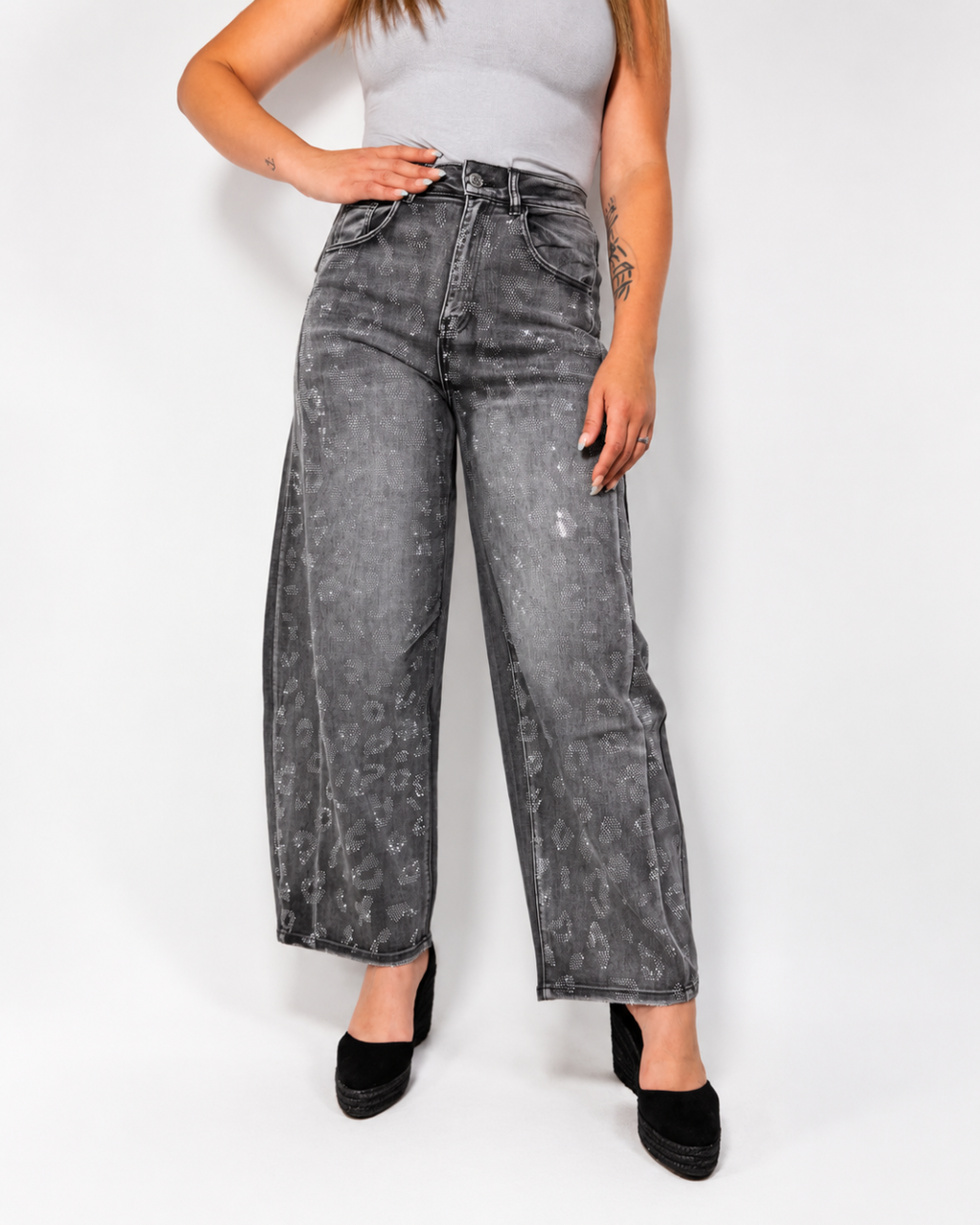 Vaquero Grey Animal Print