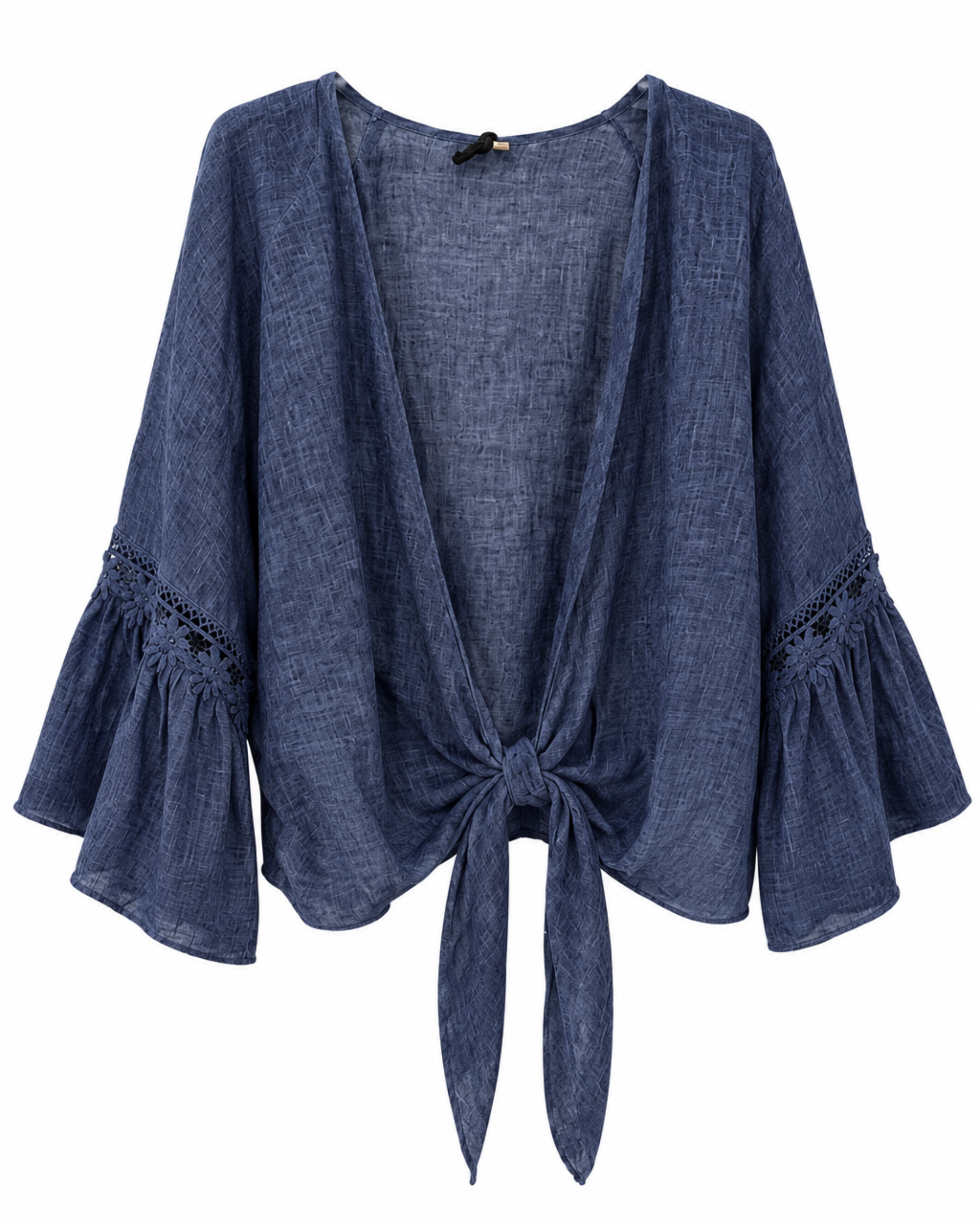Blusa lazada bordado FLORS