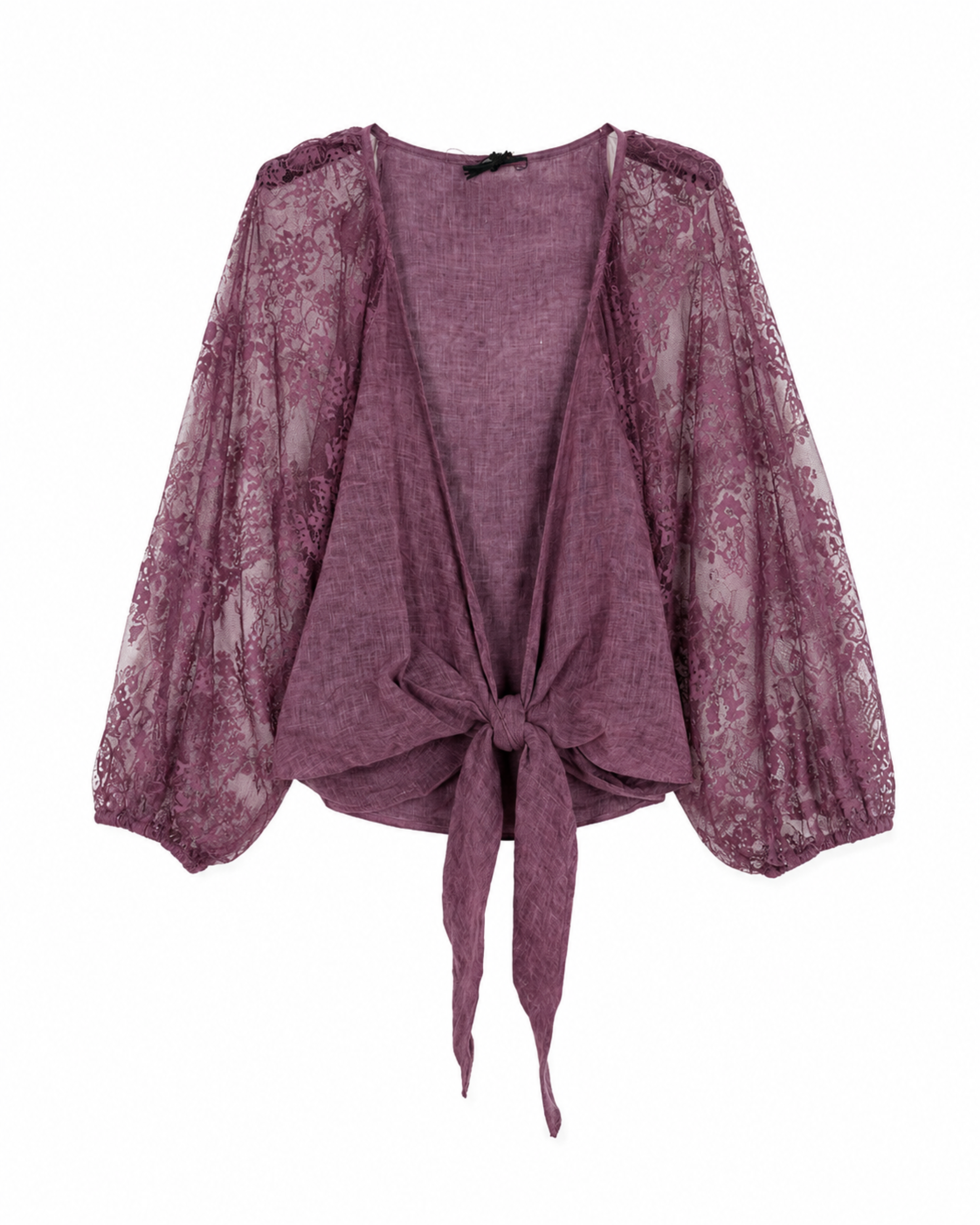 Blusa lazada encaje FLORS