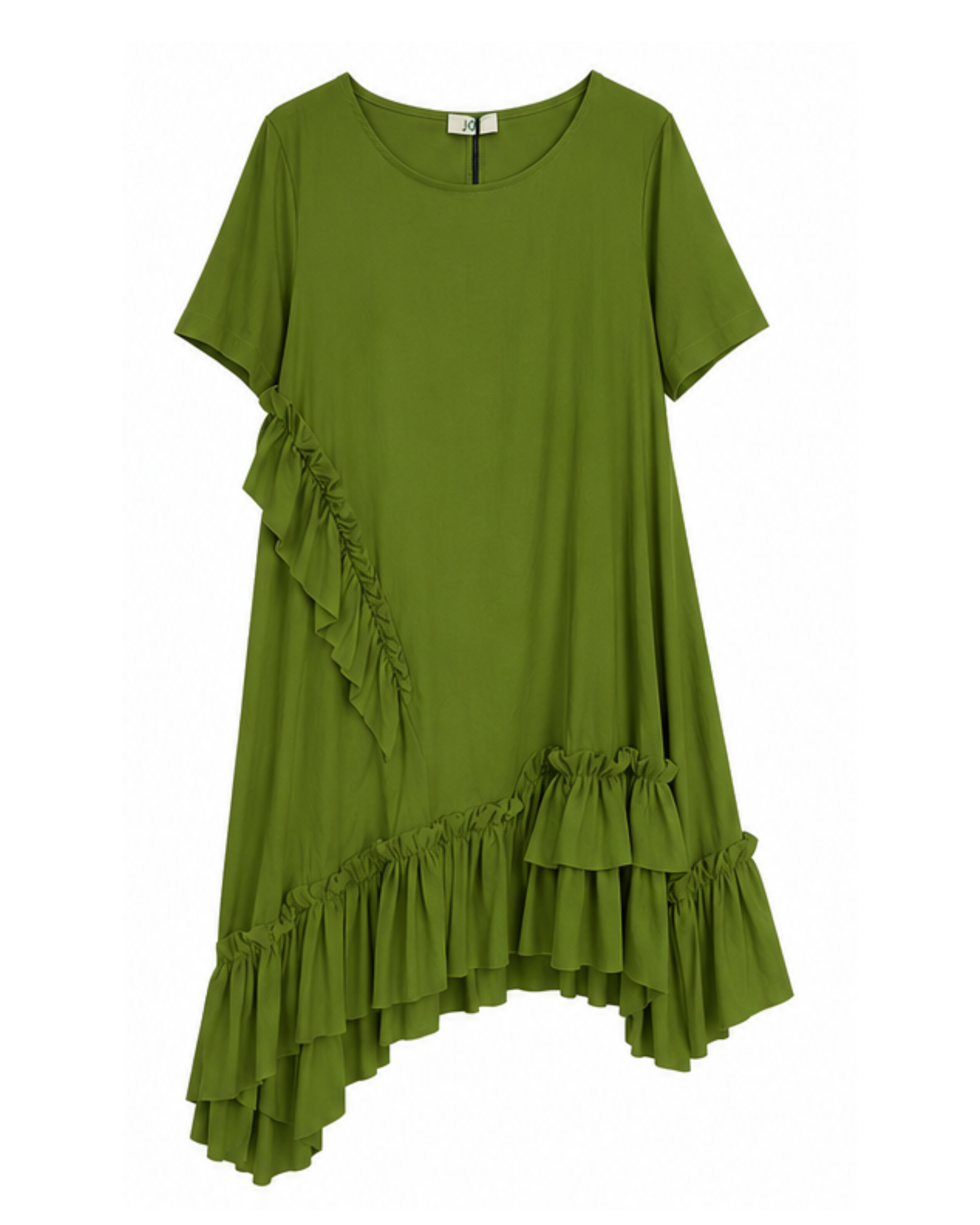 Vestido volantes basic