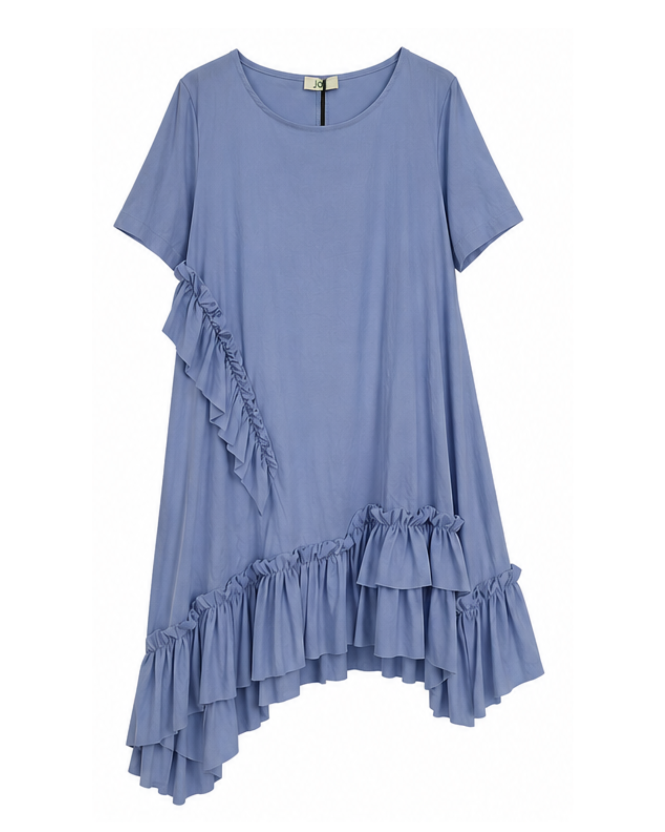 Vestido volantes basic
