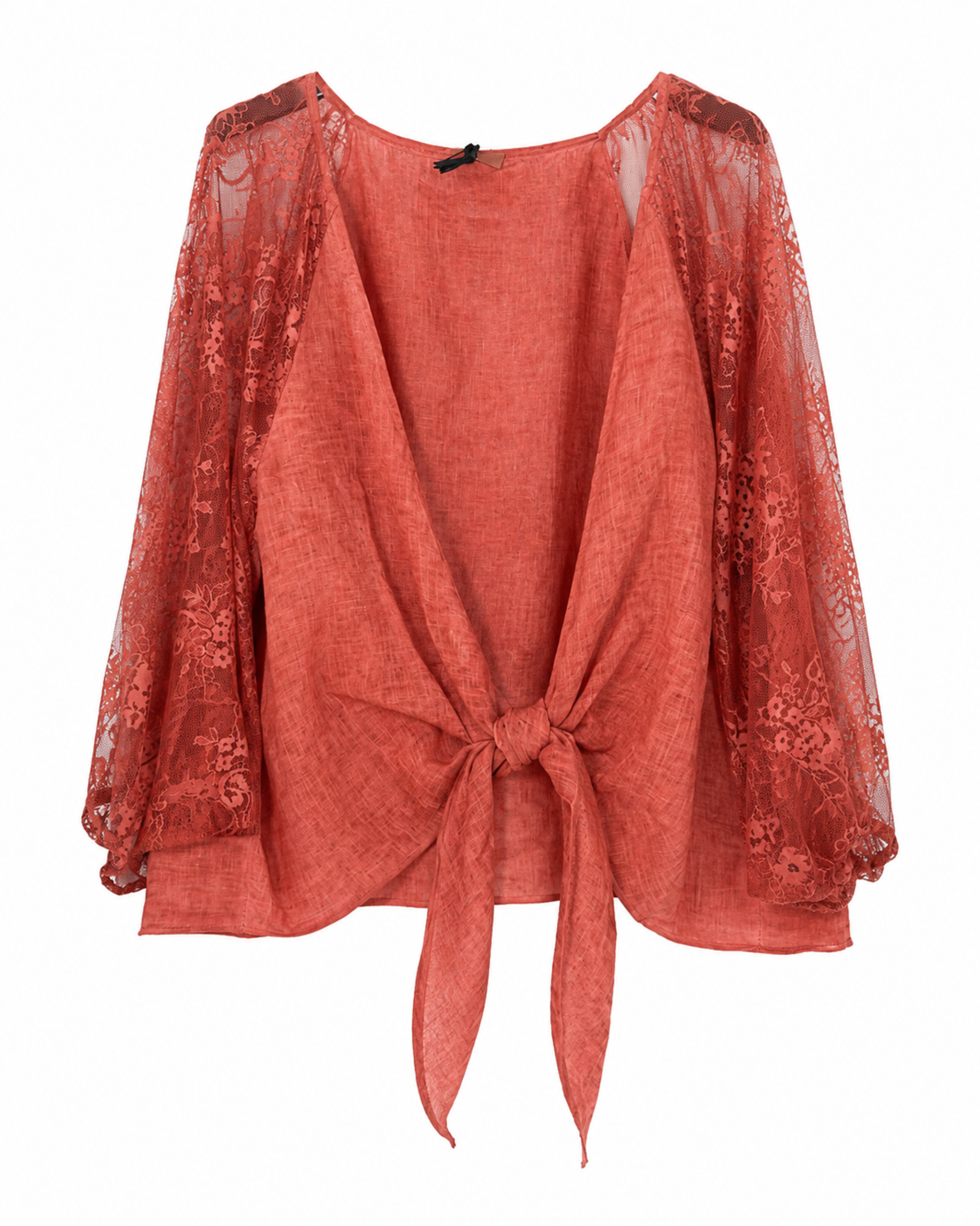 Blusa lazada encaje FLORS