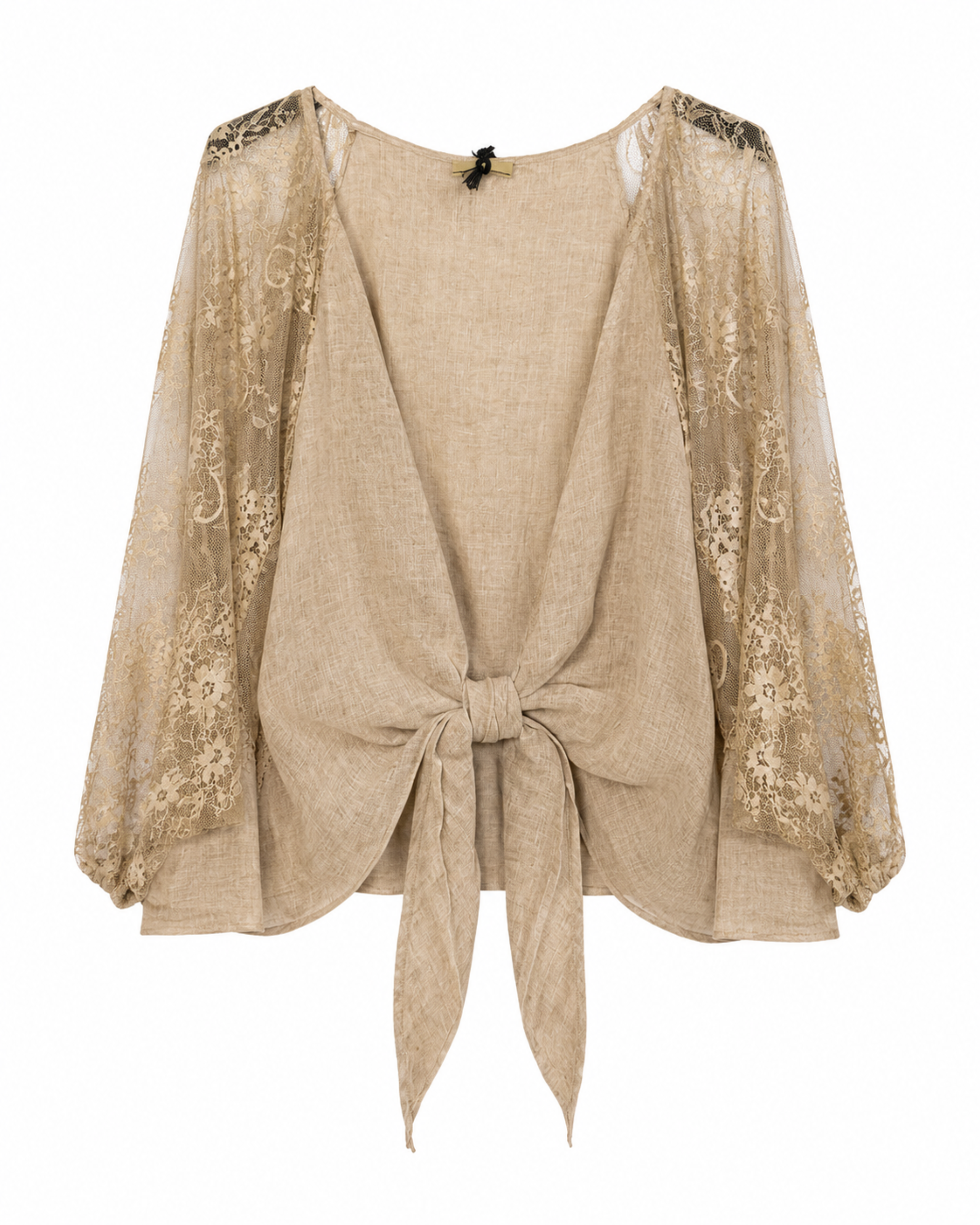 Blusa lazada encaje FLORS