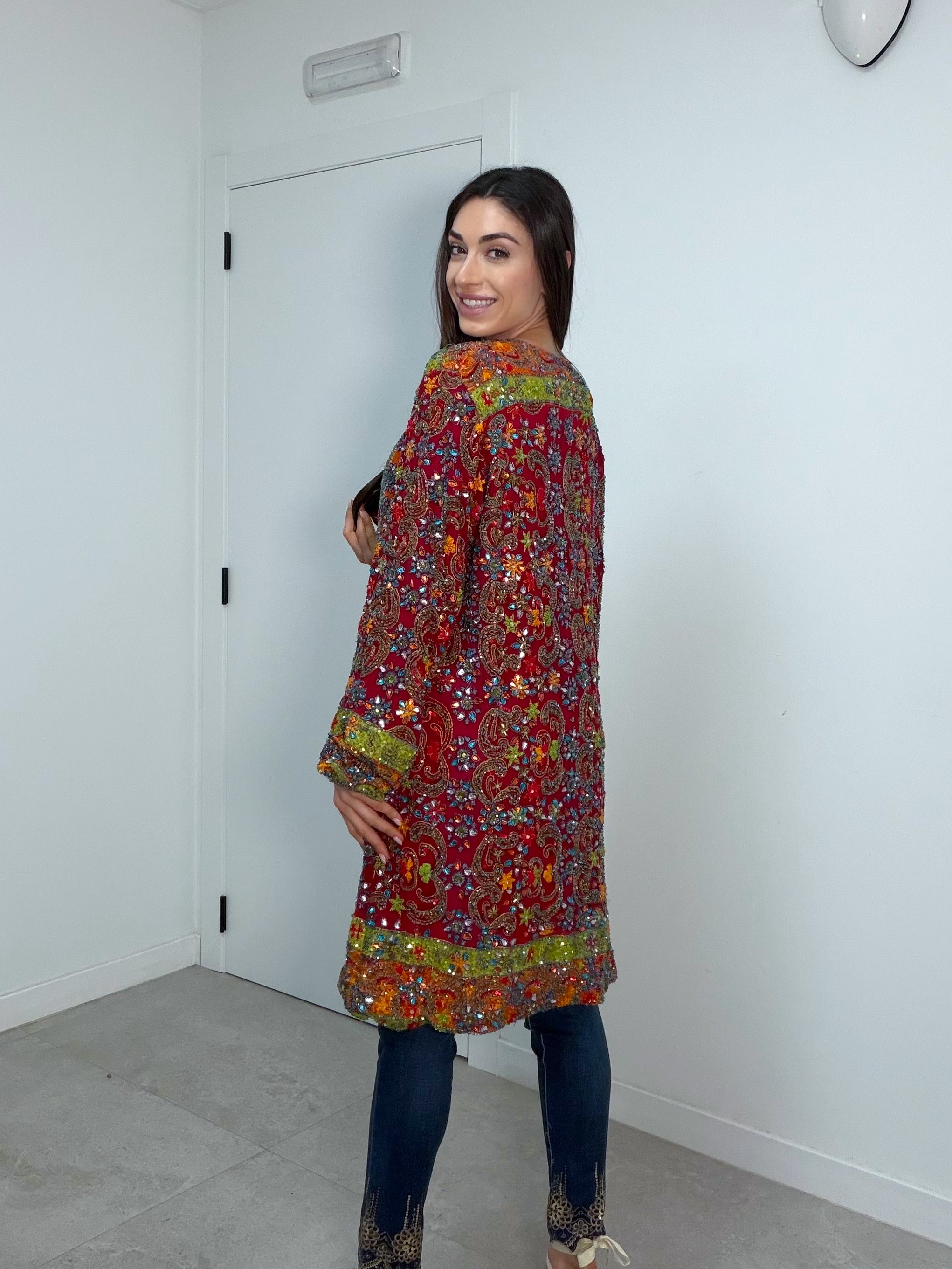 Kimono pedrería