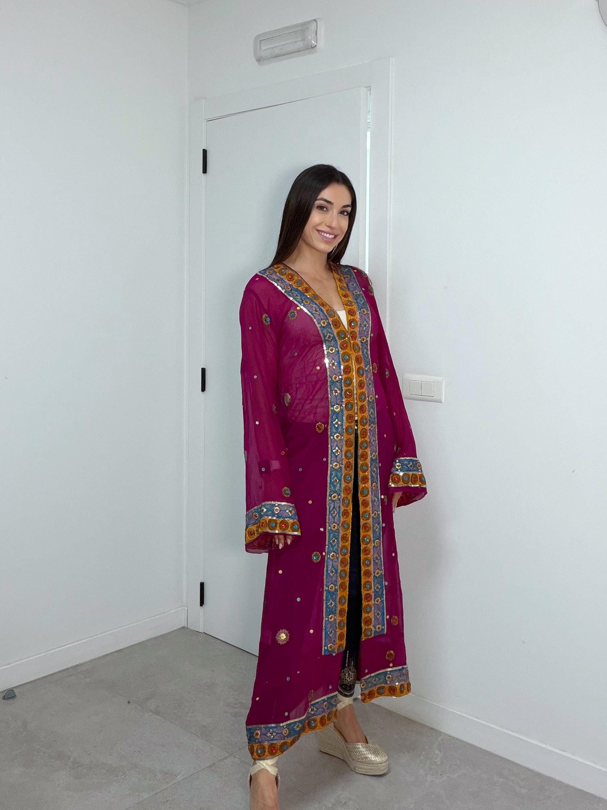 Kimono LUX morado