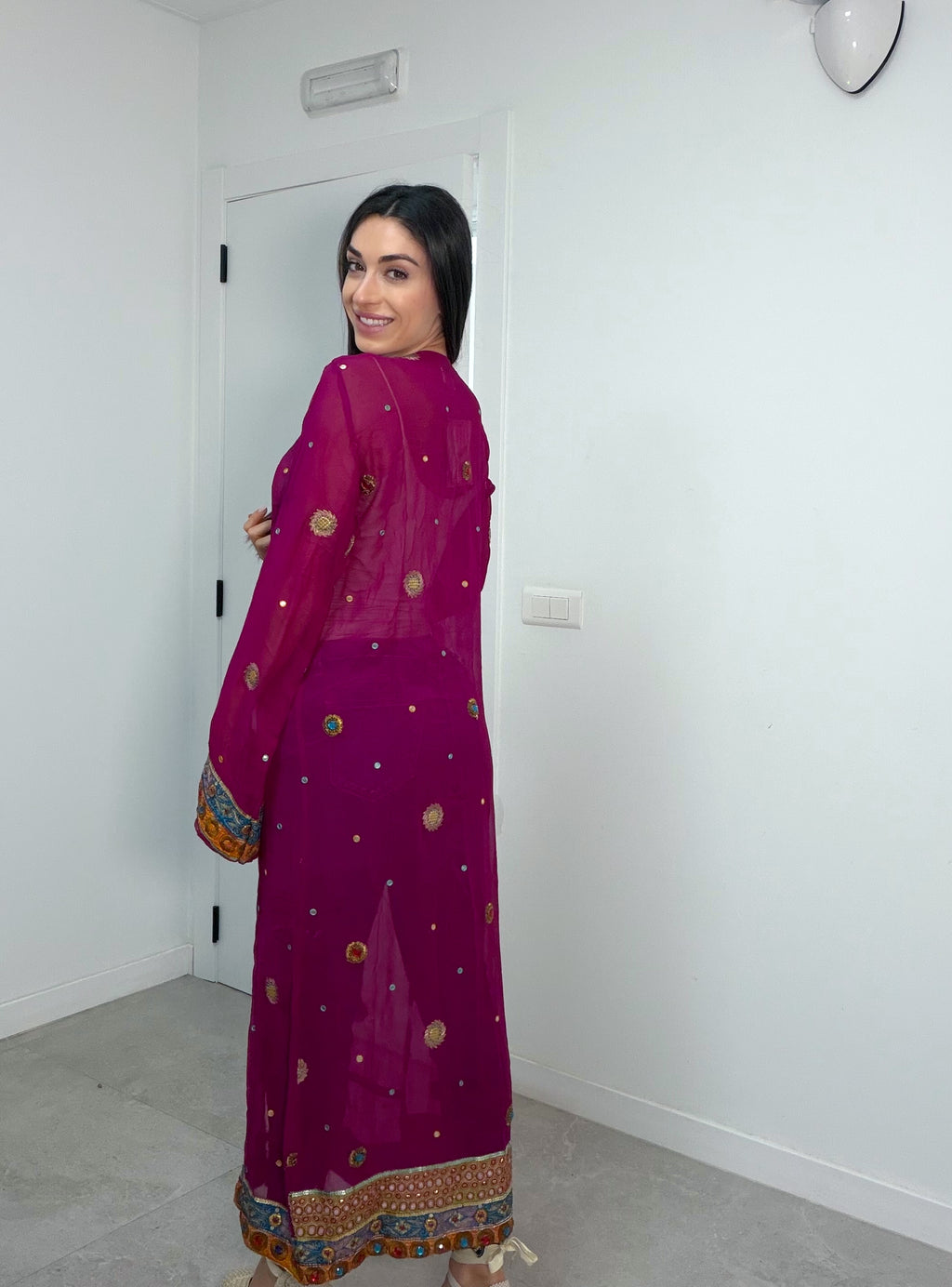 Kimono LUX morado