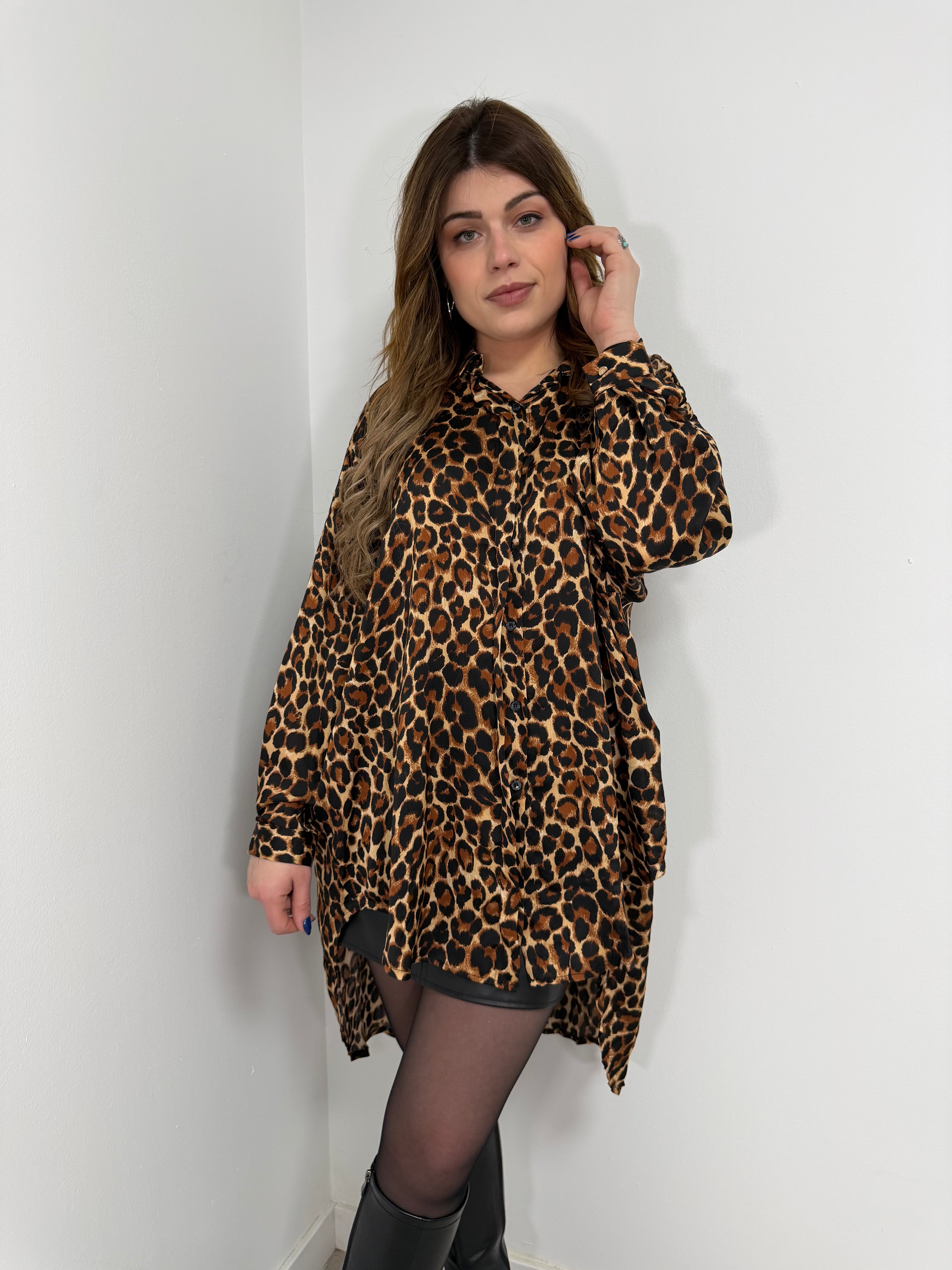 Camisa leopardo