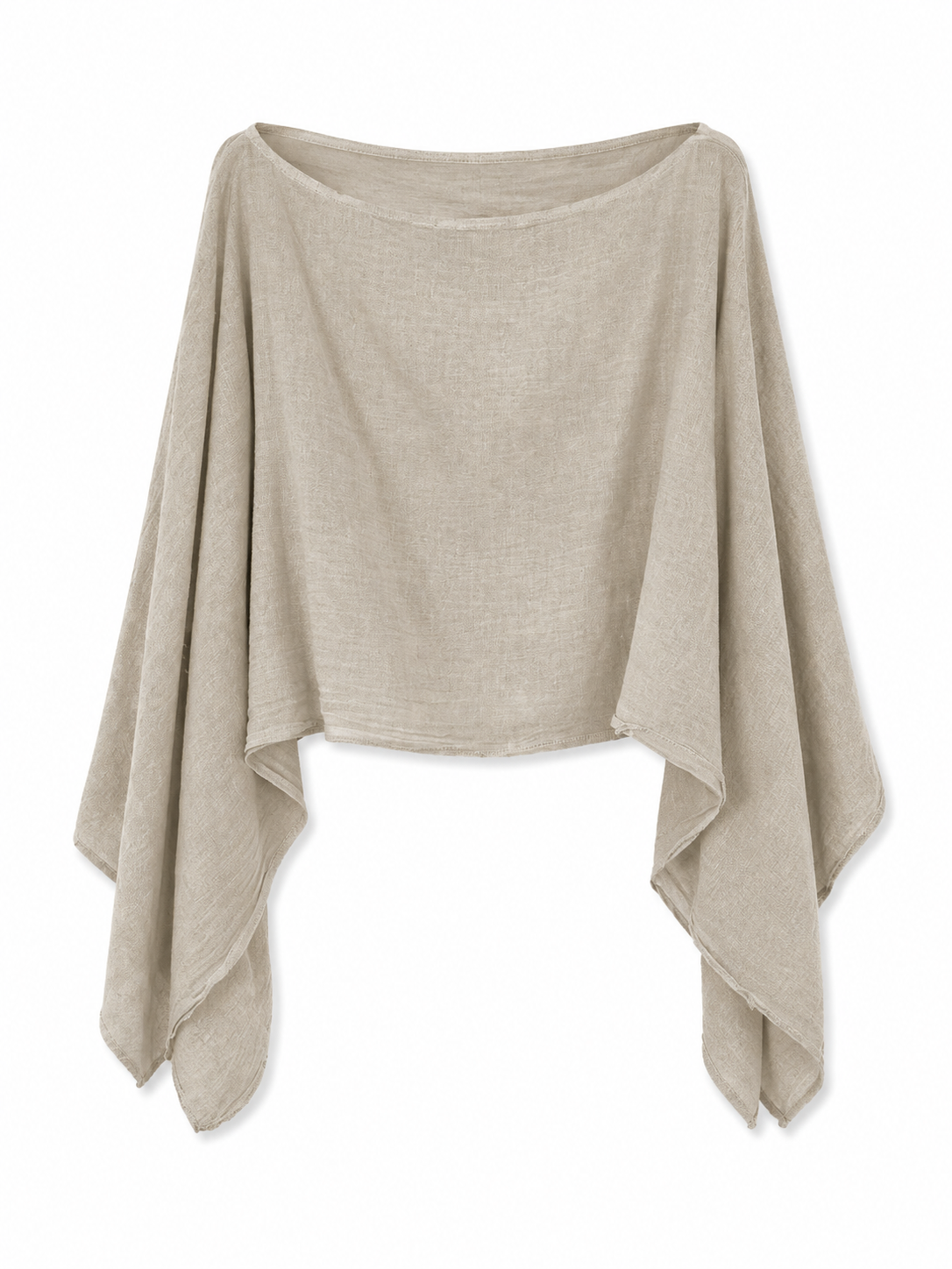 Blusa tipo capa