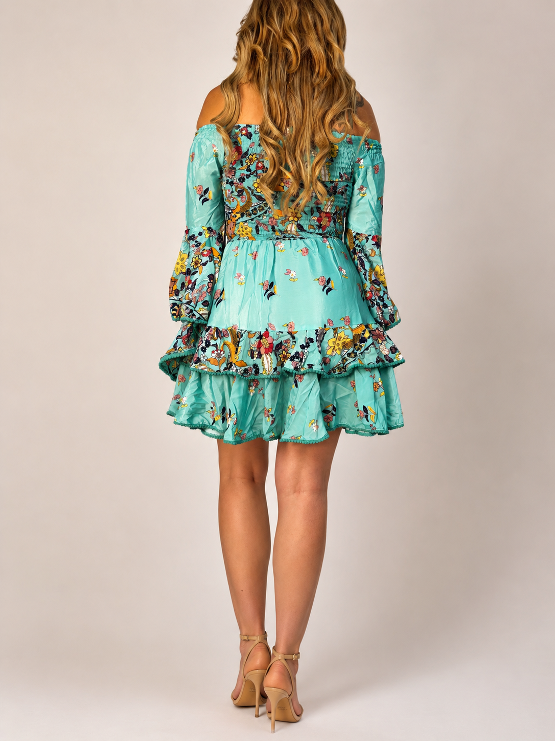 Vestido Lúa Turquesa